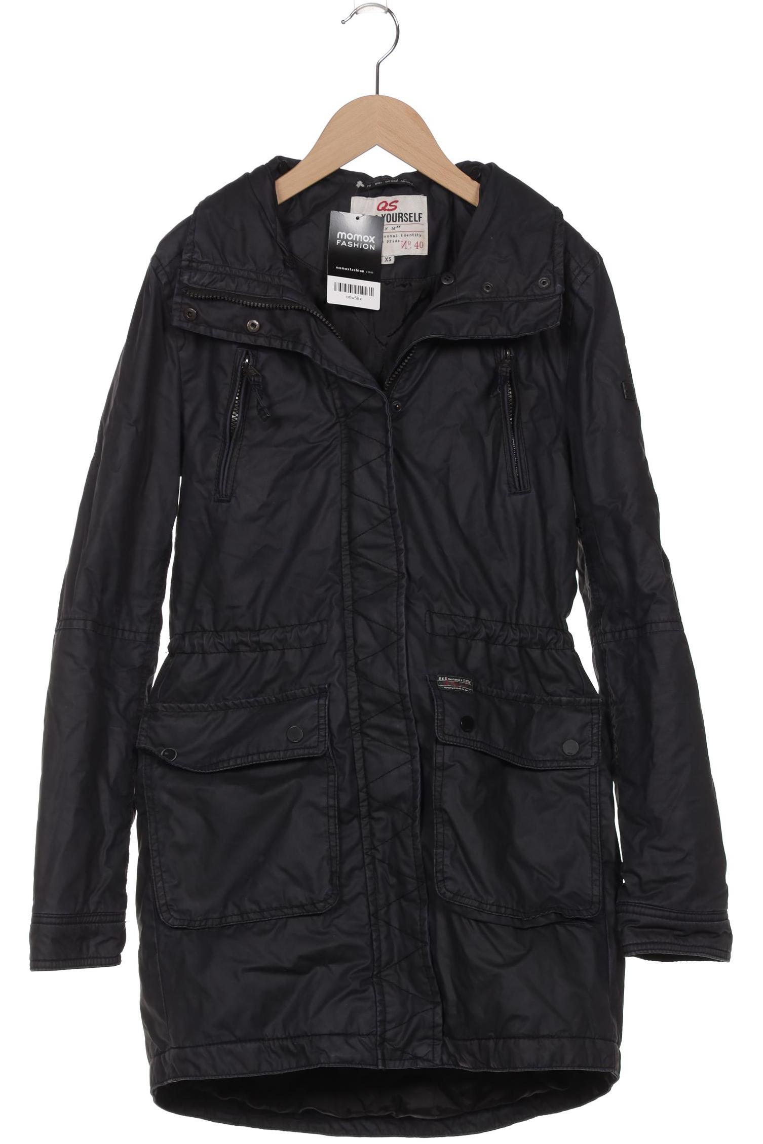 

s.Oliver Damen Mantel, marineblau, Gr. 34