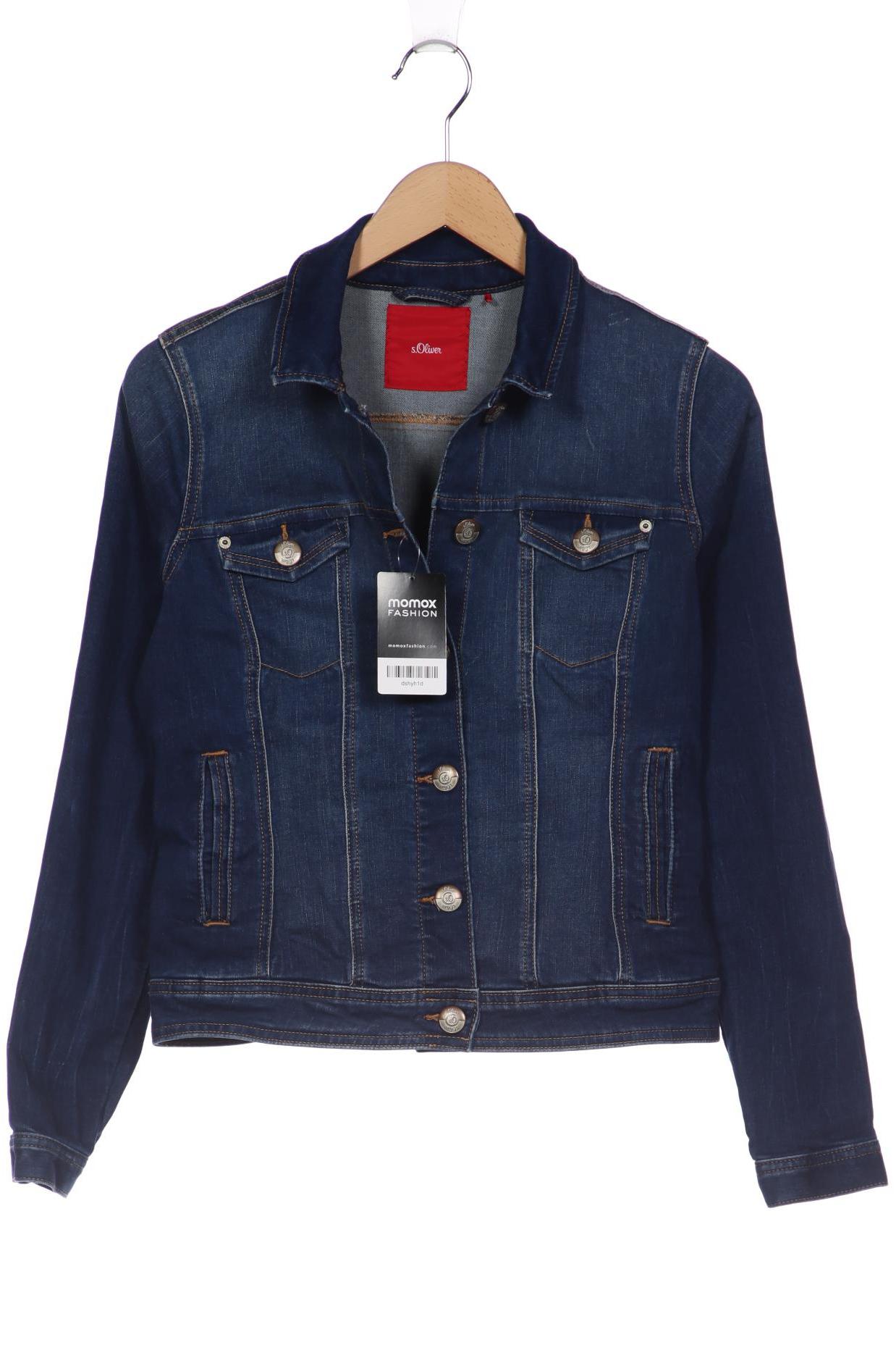 

s.Oliver Damen Jacke, blau, Gr. 36