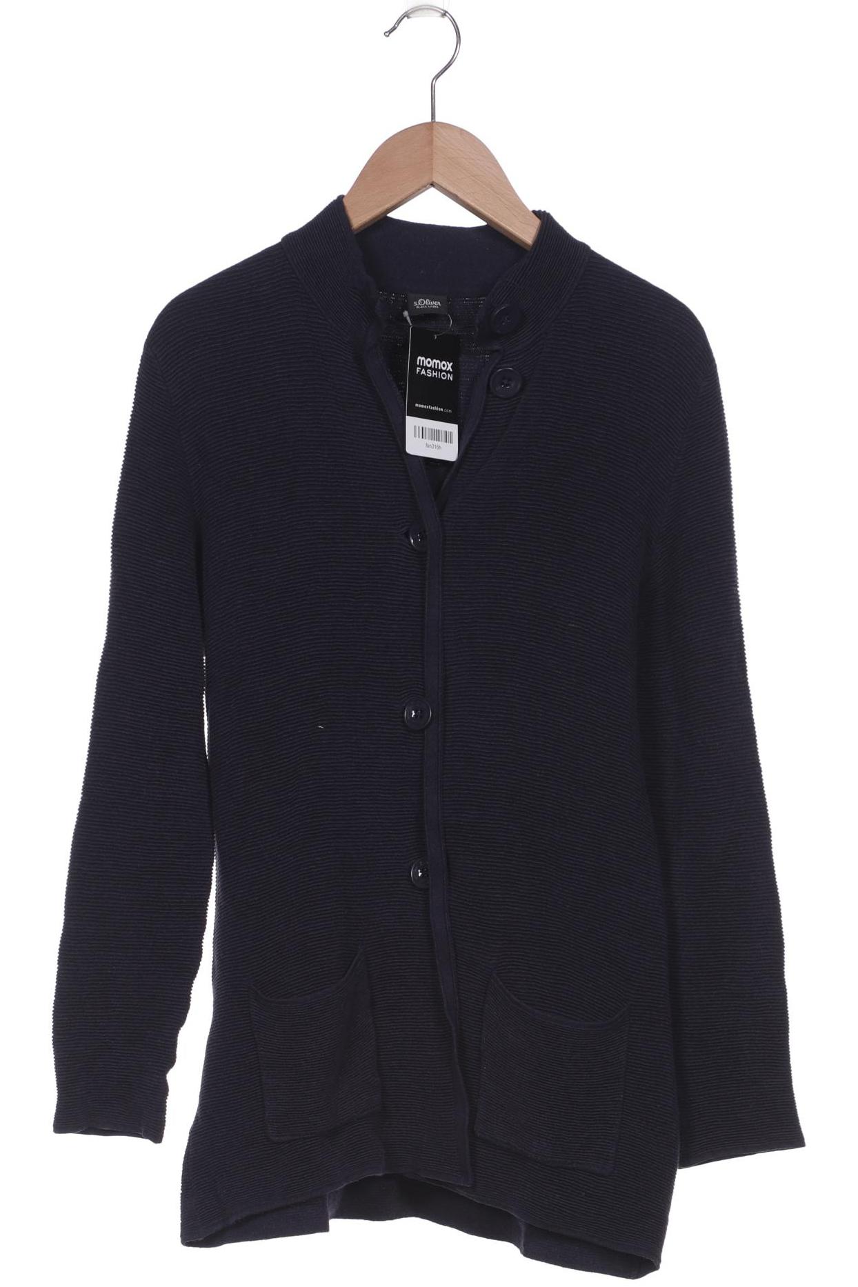 

s.Oliver Damen Strickjacke, marineblau, Gr. 36