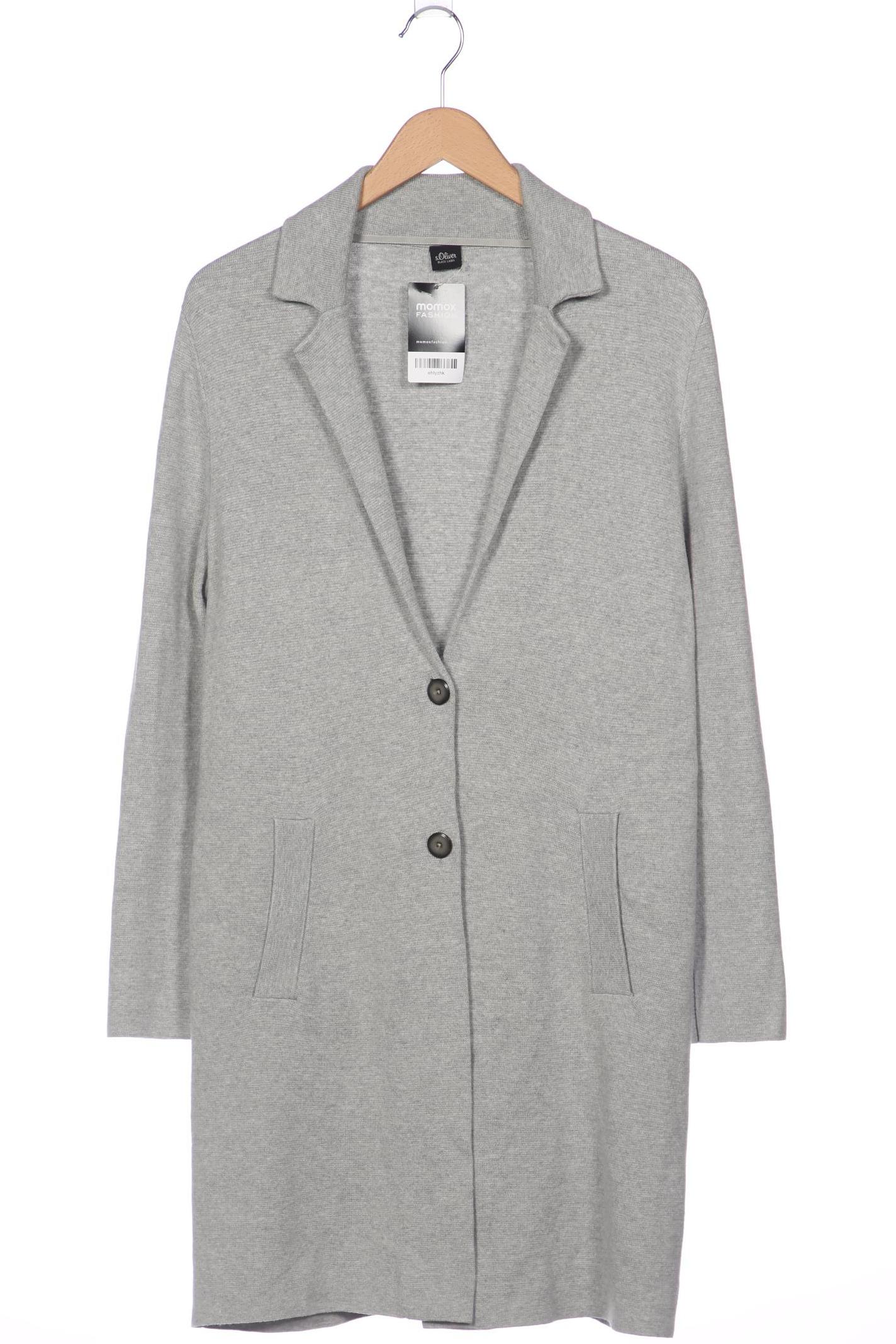 

s.Oliver Damen Strickjacke, grau, Gr. 42