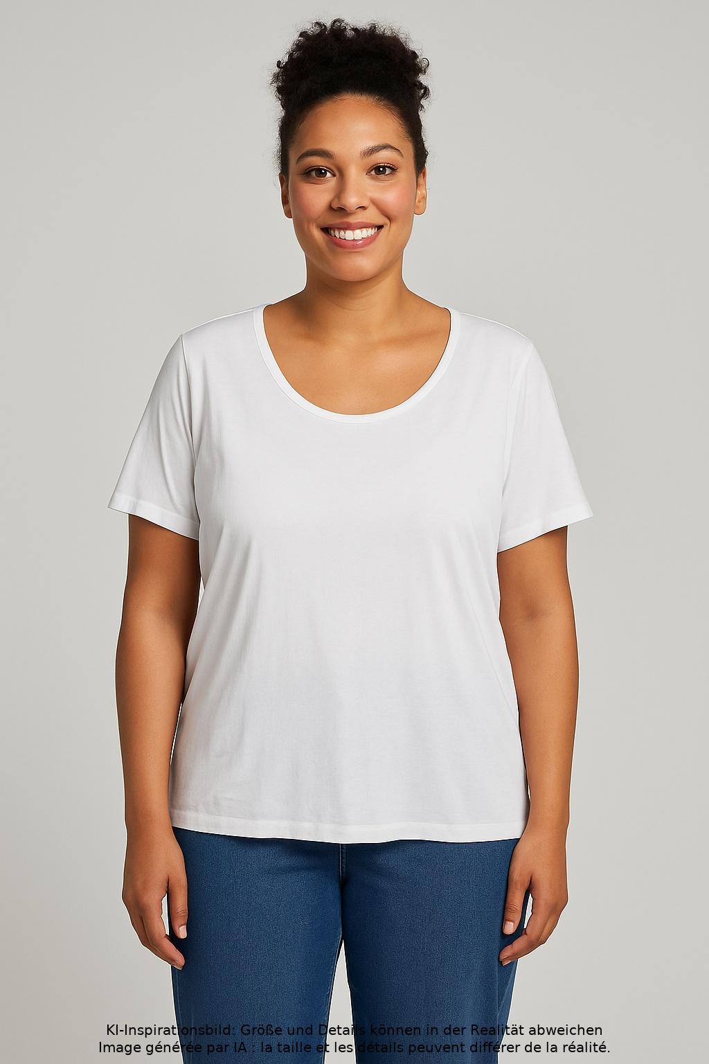 

s.Oliver Damen T-Shirt, weiß, Gr. 46