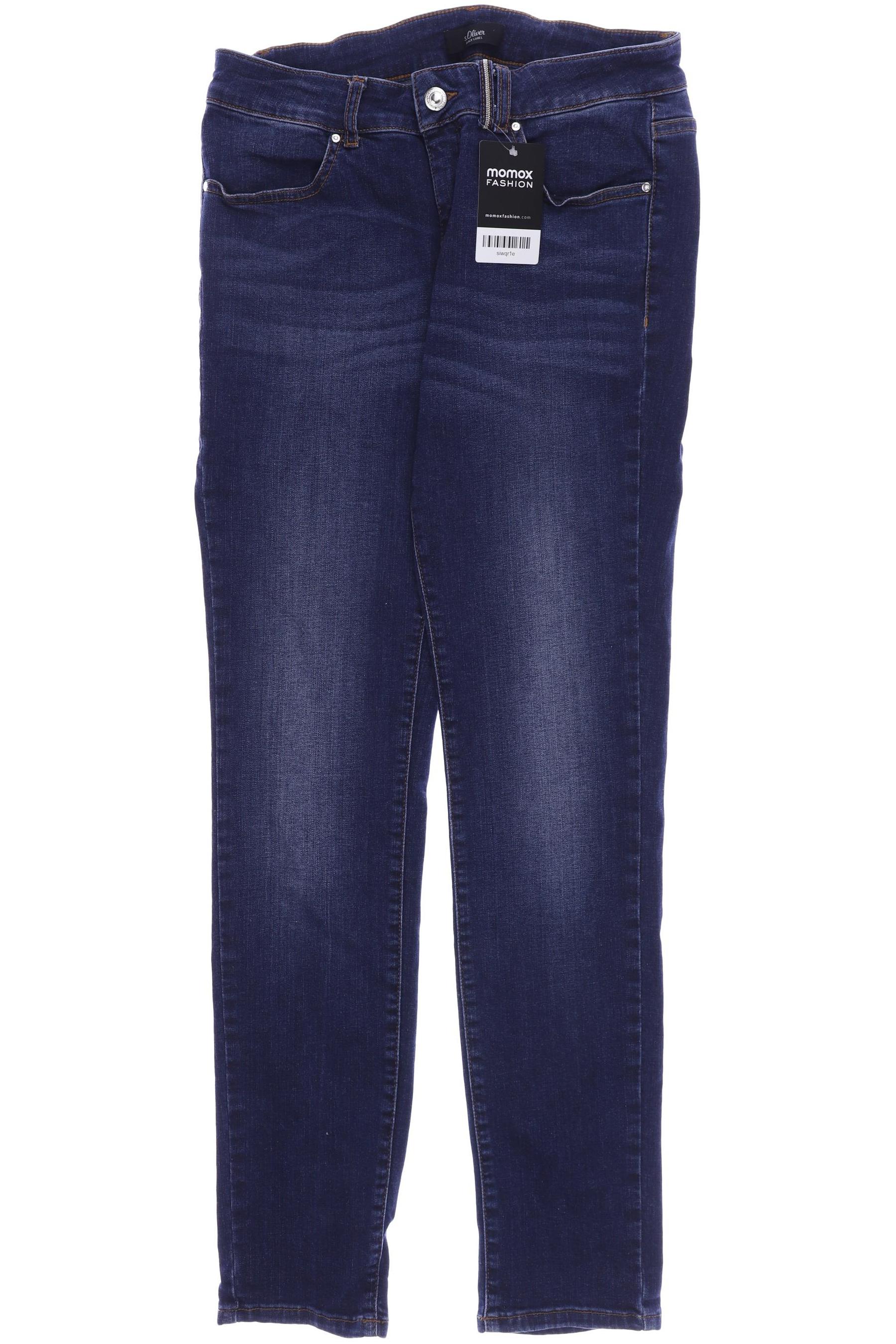 

s.Oliver Damen Jeans, blau