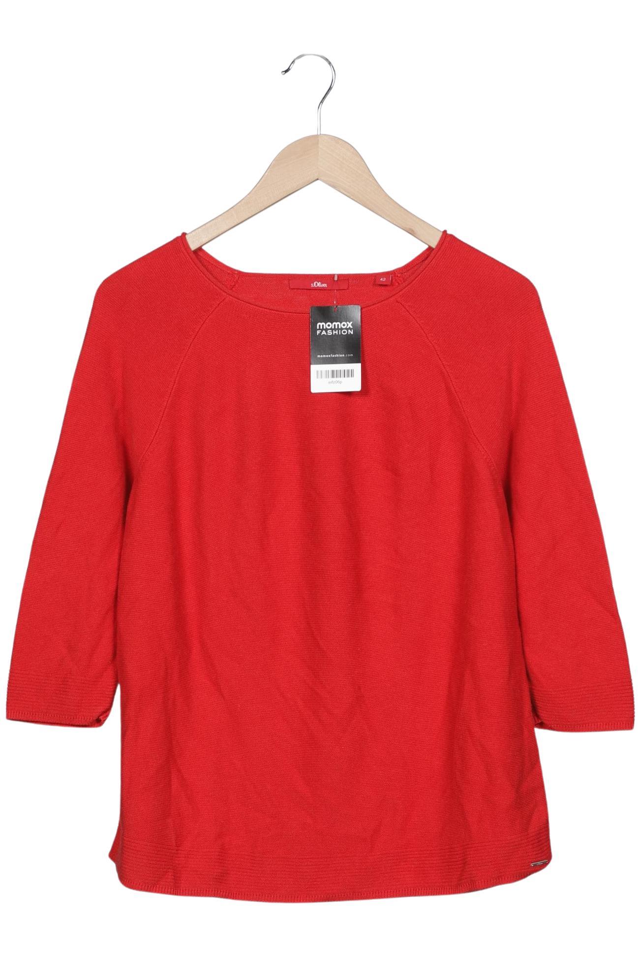 

s.Oliver Damen Pullover, rot, Gr. 42