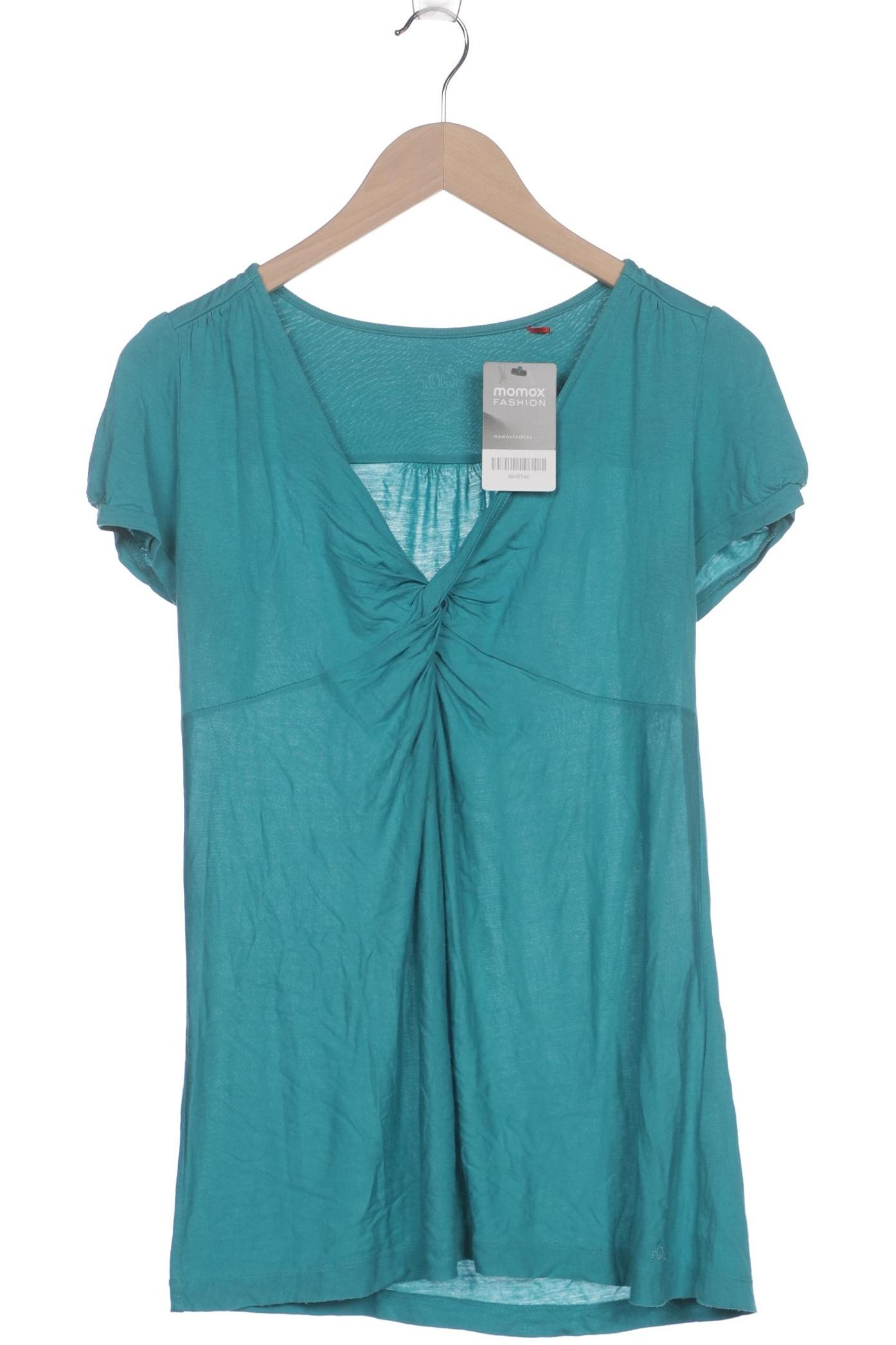 

s.Oliver Damen T-Shirt, türkis, Gr. 38