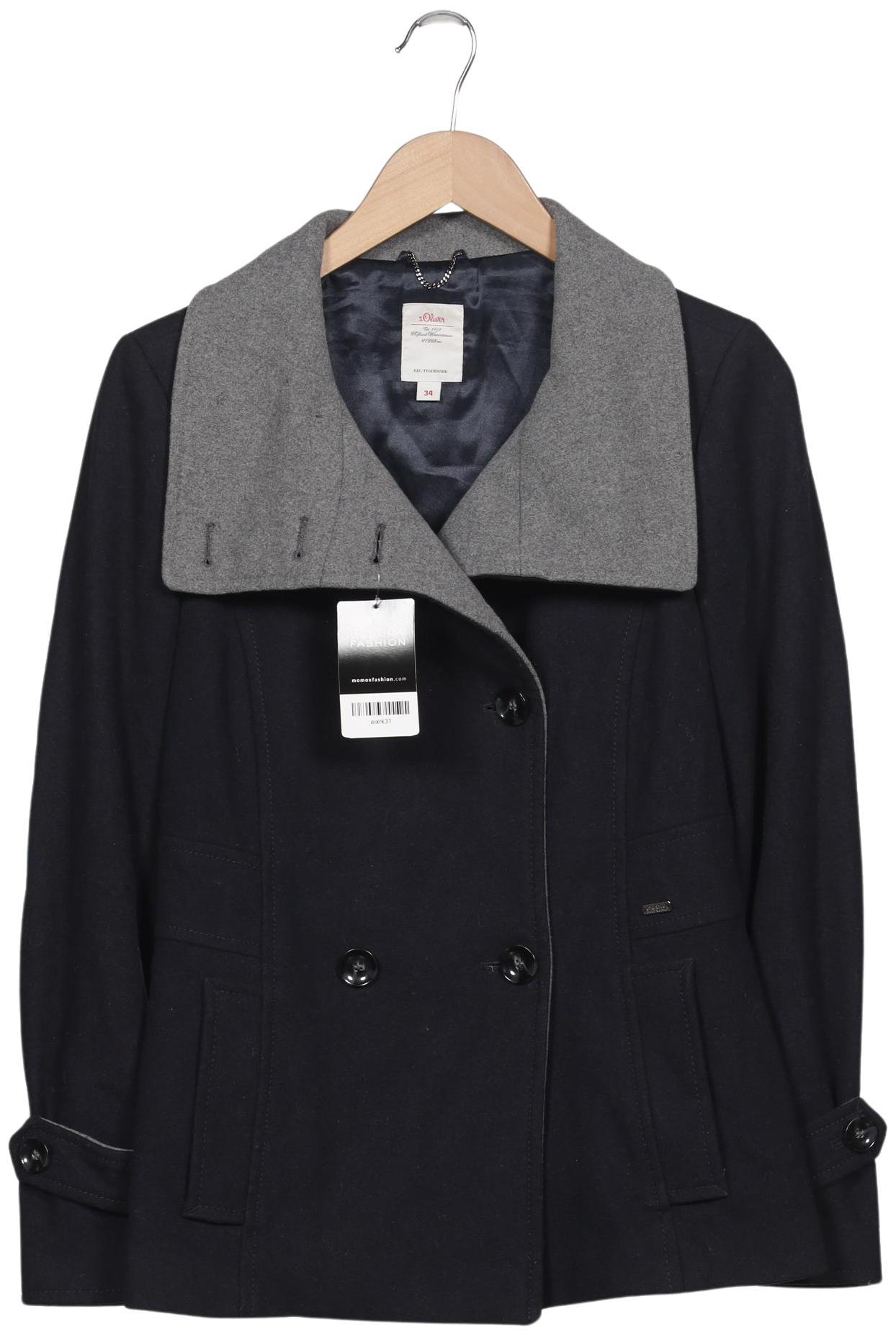 

s.Oliver Damen Jacke, marineblau, Gr. 34