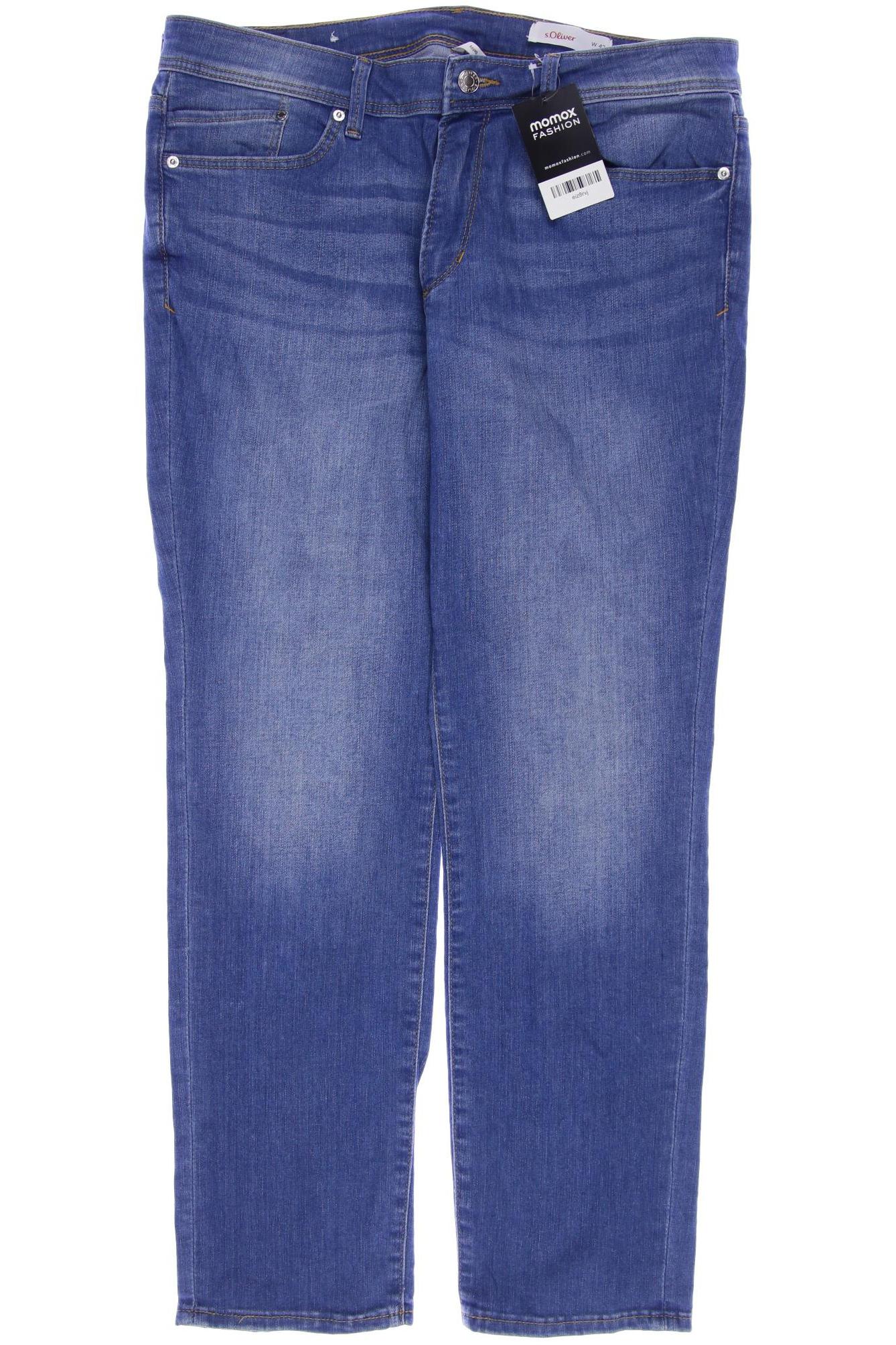 

s.Oliver Damen Jeans, blau