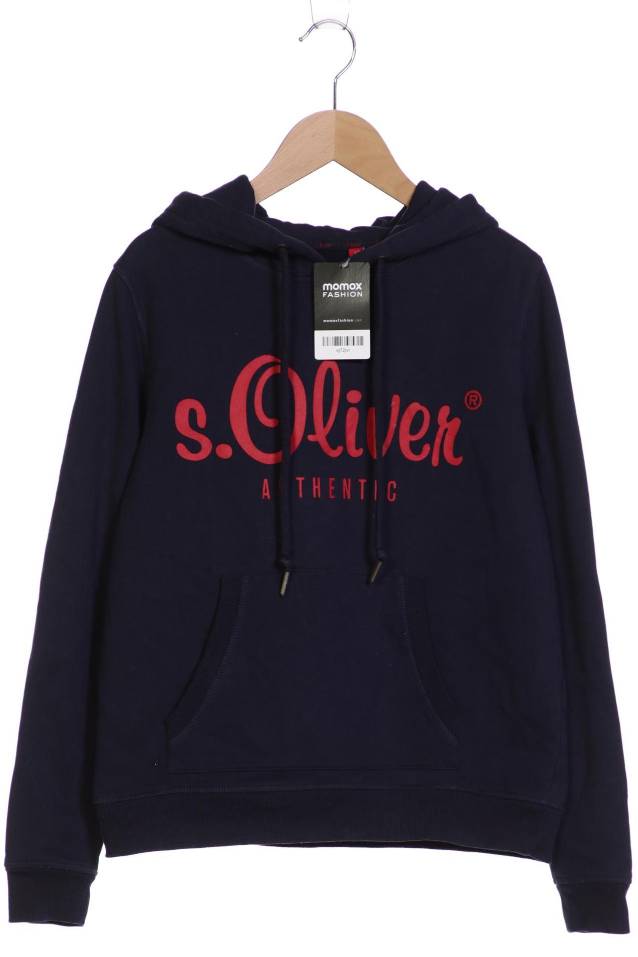 

s.Oliver Damen Kapuzenpullover, marineblau