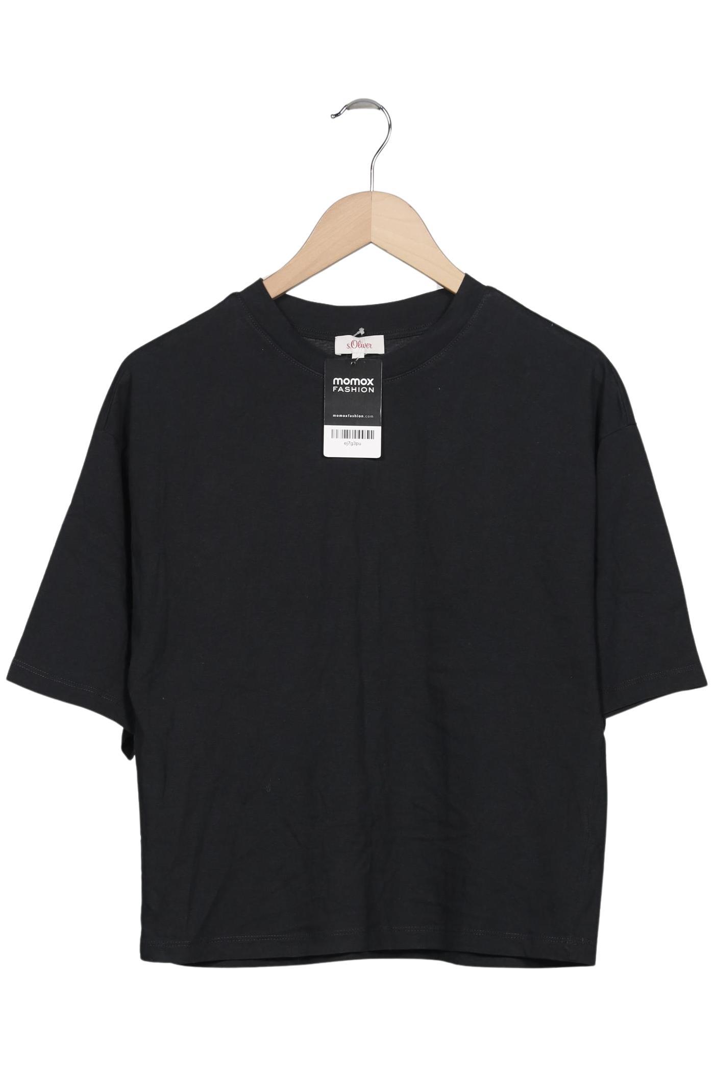 

s.Oliver Damen T-Shirt, schwarz, Gr. 36