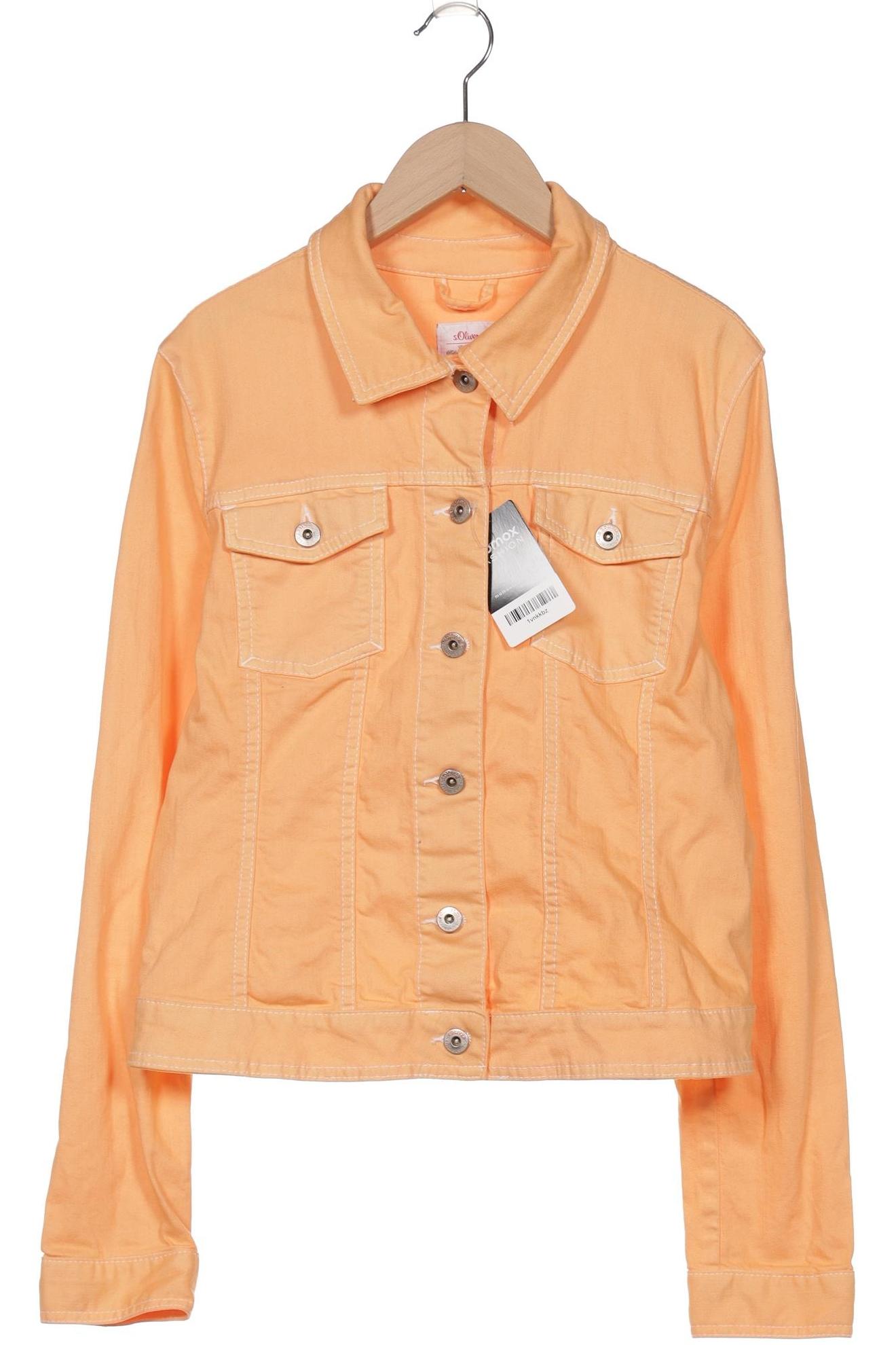 

s.Oliver Damen Jacke, orange, Gr. 38