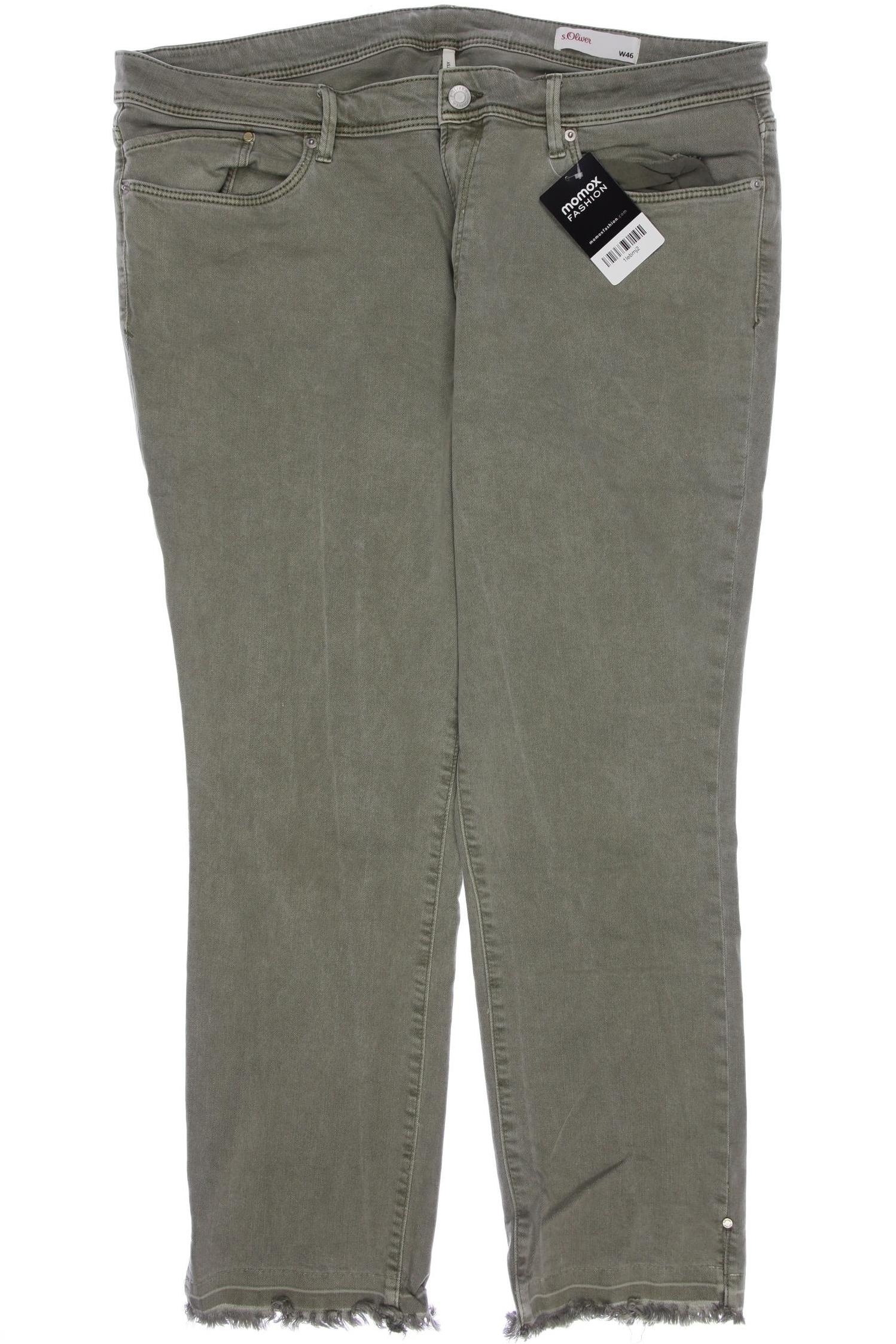 

s.Oliver Damen Jeans, grün, Gr. 46