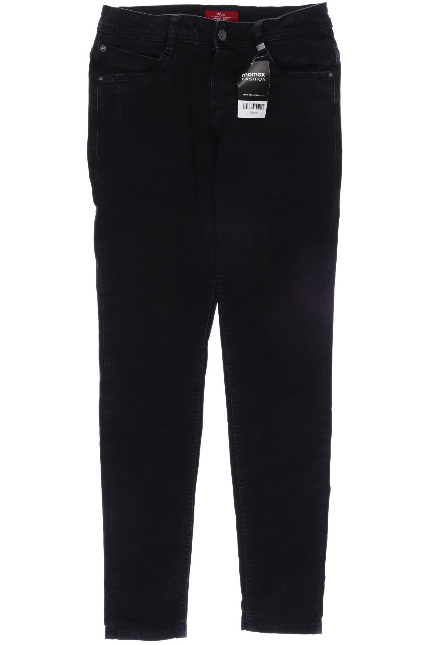 

s.Oliver Damen Jeans, schwarz, Gr. 28