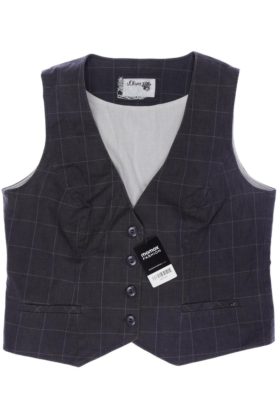 

s.Oliver Damen Weste, grau, Gr. 46