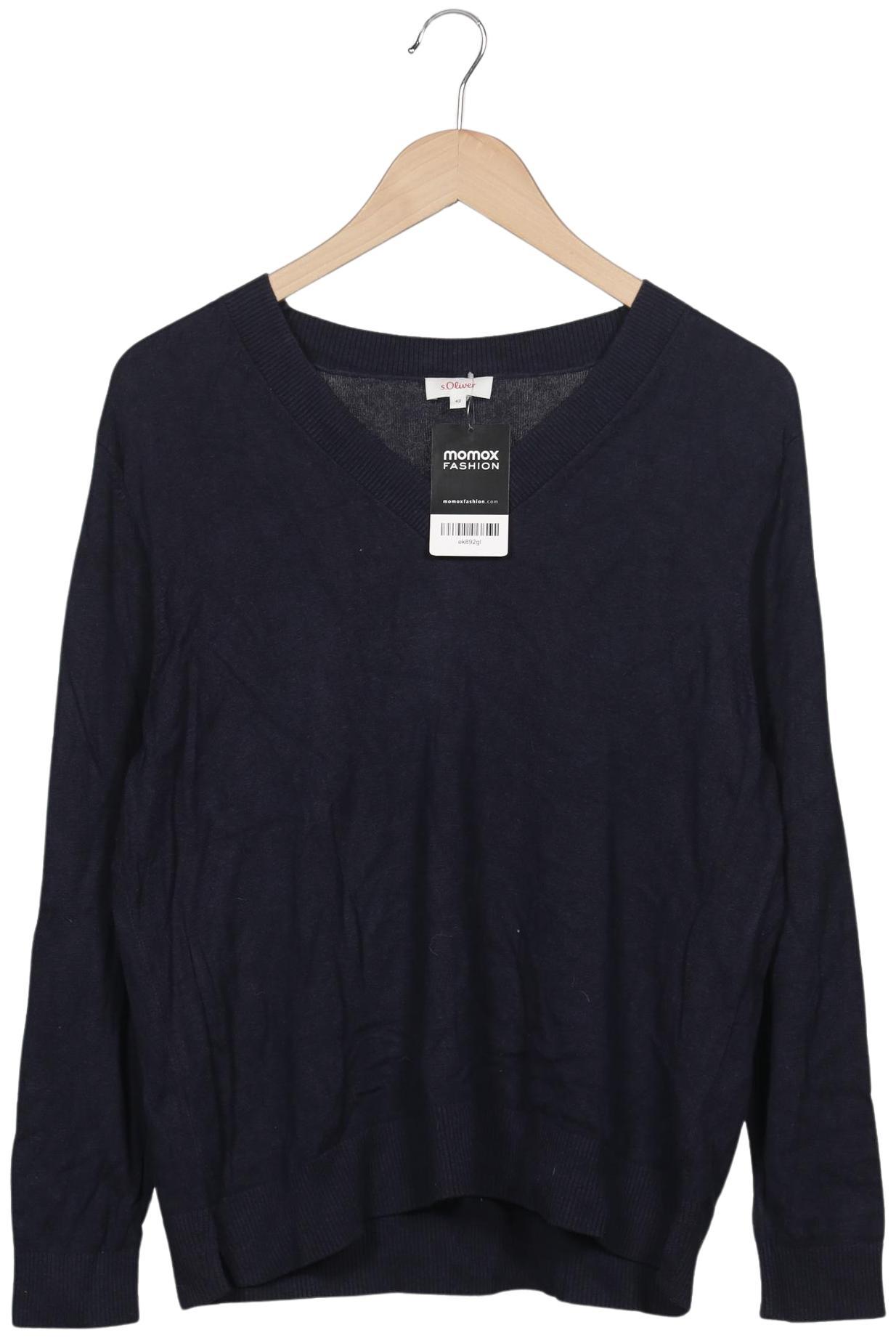 

s.Oliver Damen Pullover, marineblau, Gr. 42