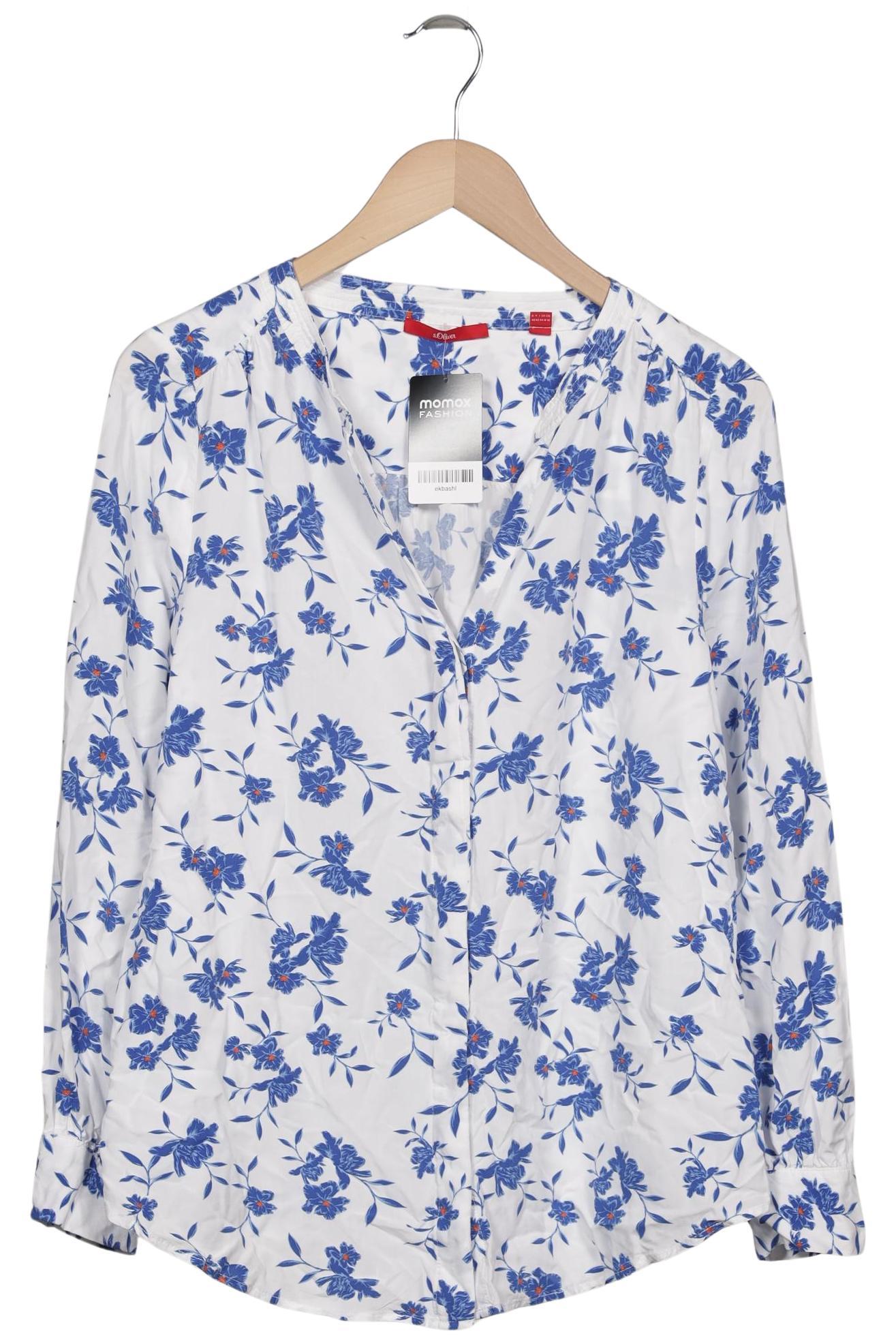 

s.Oliver Damen Bluse, weiß, Gr. 40