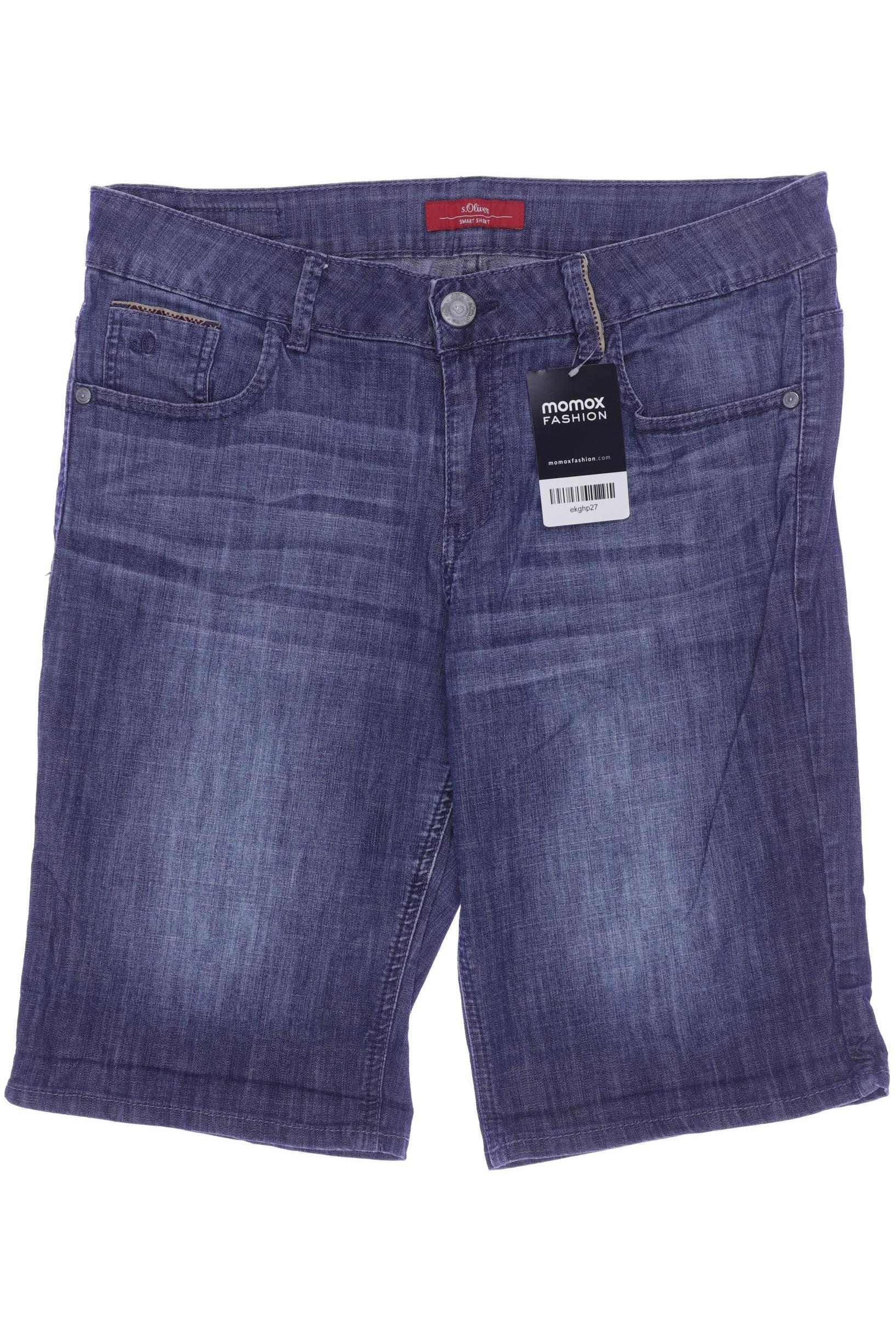 

s.Oliver Damen Shorts, blau, Gr. 38