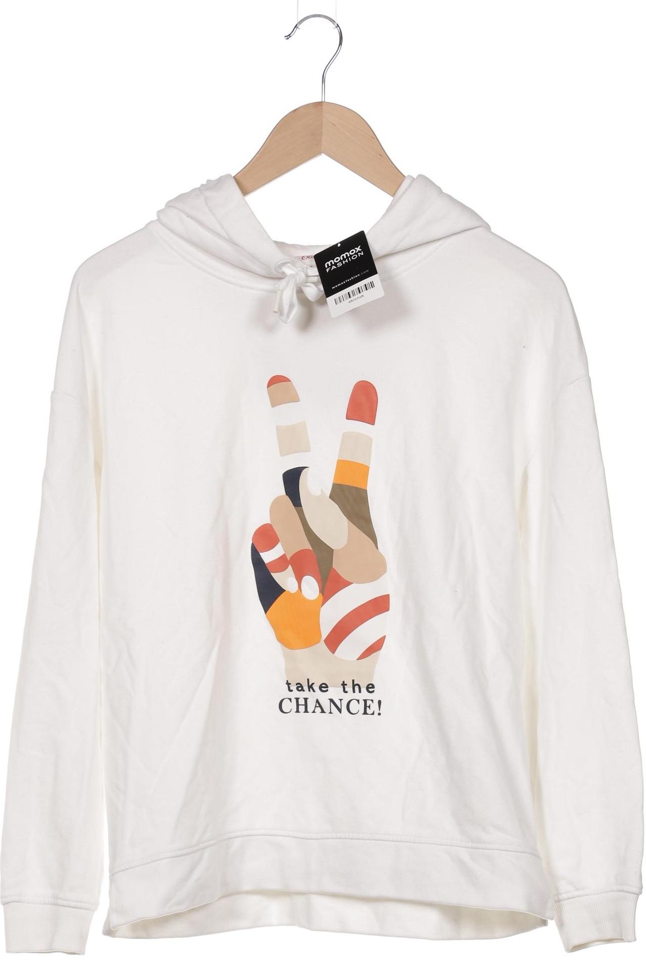 

s.Oliver Damen Kapuzenpullover, weiß, Gr. 36