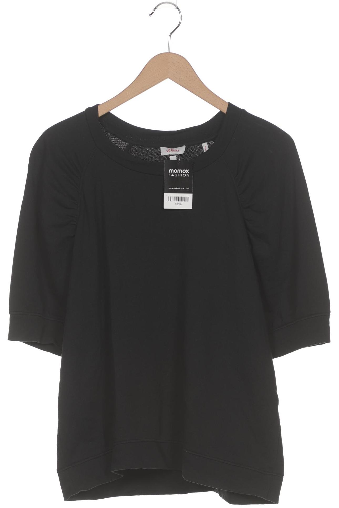 

s.Oliver Damen Sweatshirt, schwarz, Gr. 44