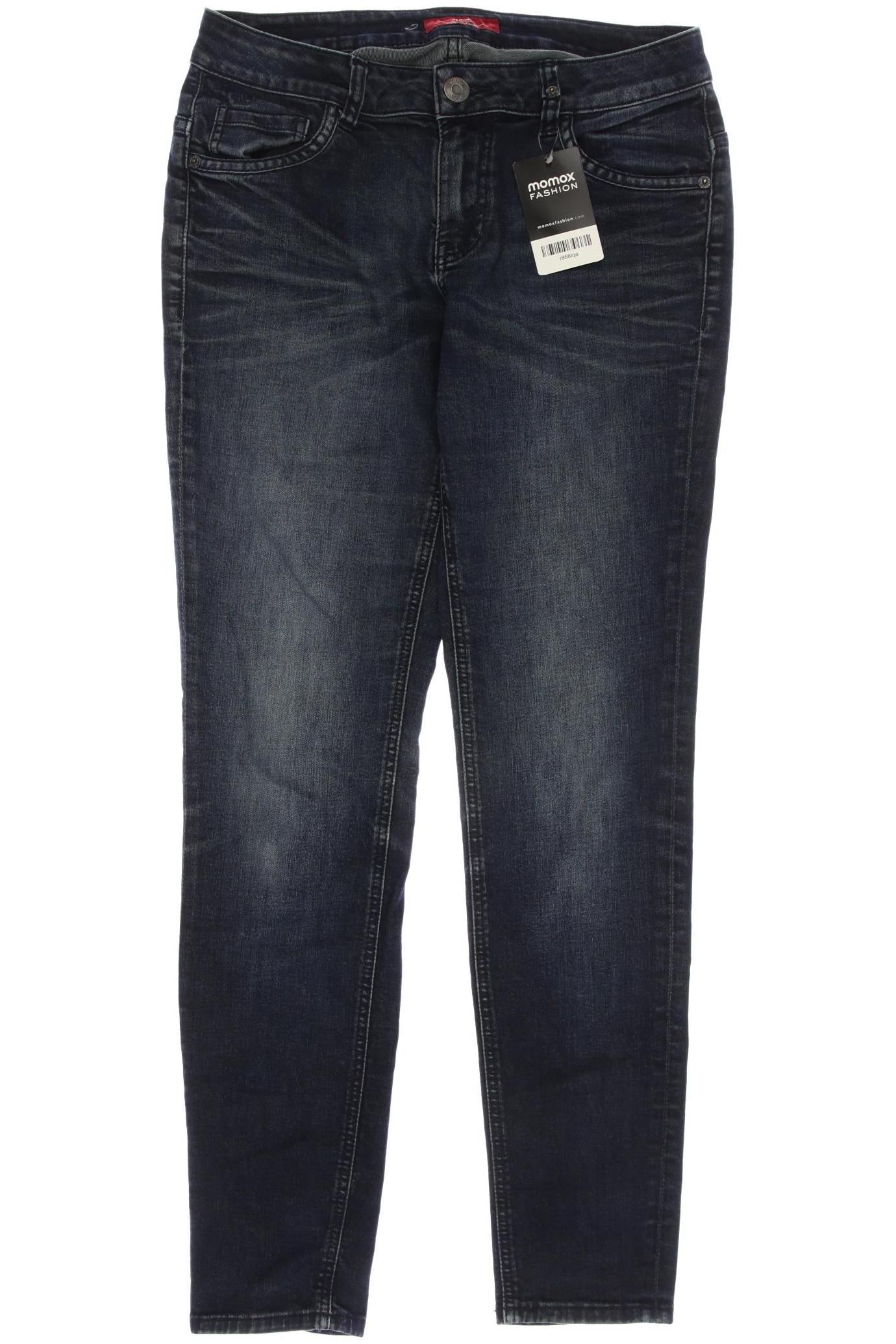 

s.Oliver Damen Jeans, marineblau