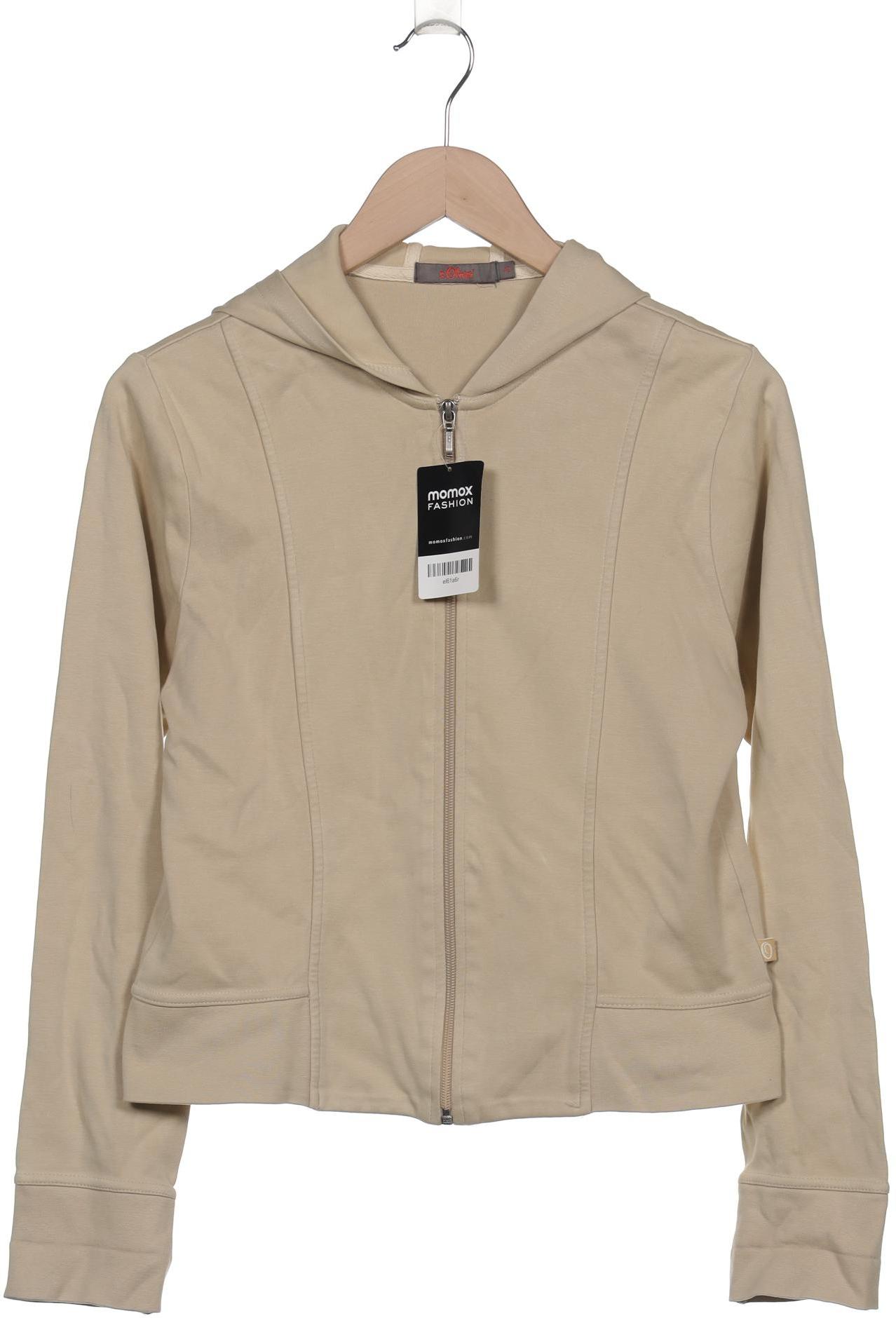 

s.Oliver Damen Kapuzenpullover, beige, Gr. 42