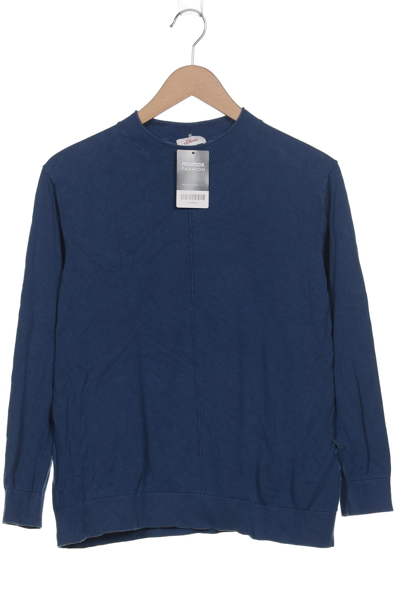 

s.Oliver Damen Pullover, blau, Gr. 42