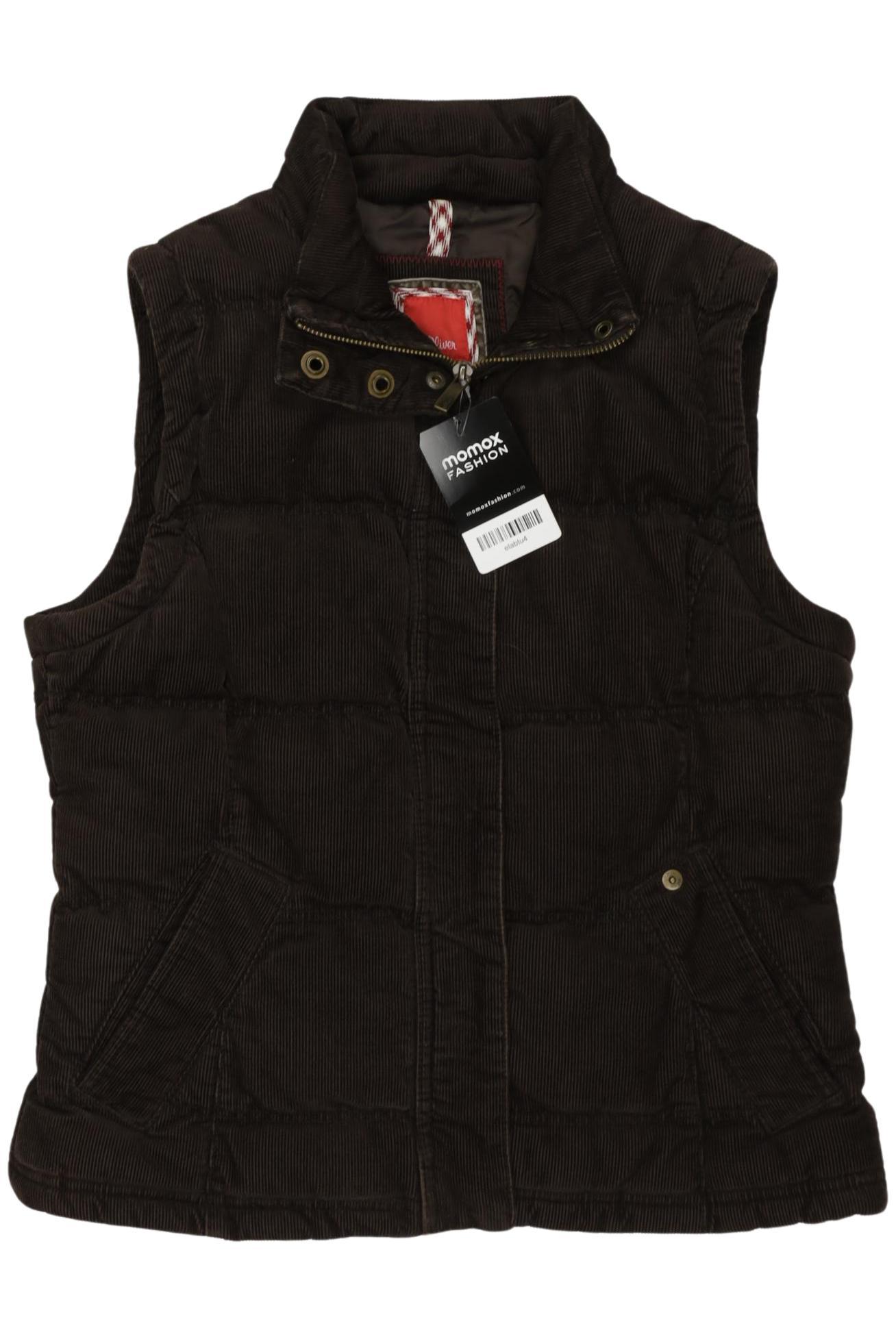 

s.Oliver Damen Weste, braun, Gr. 38