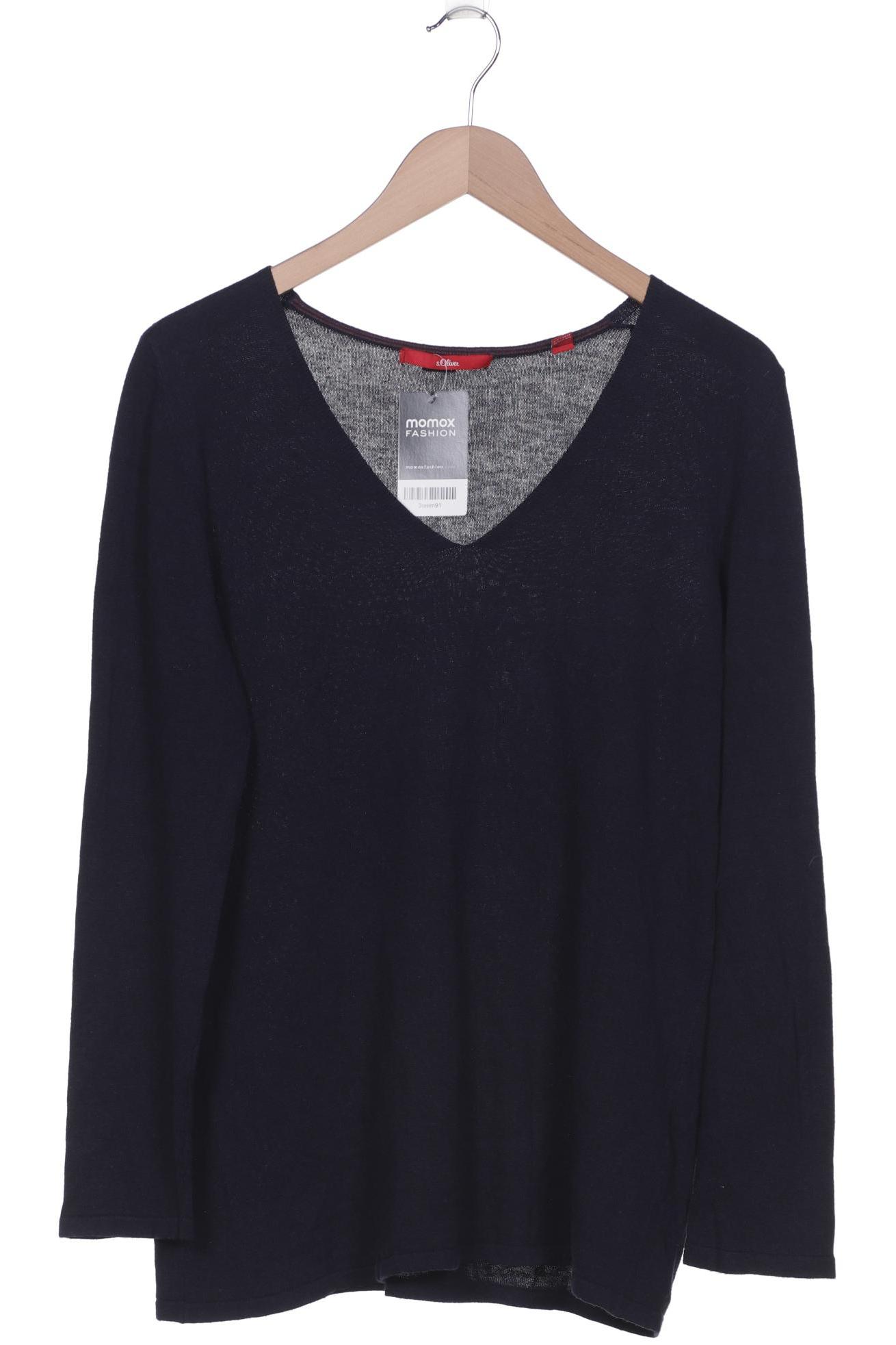 

s.Oliver Damen Pullover, marineblau, Gr. 42