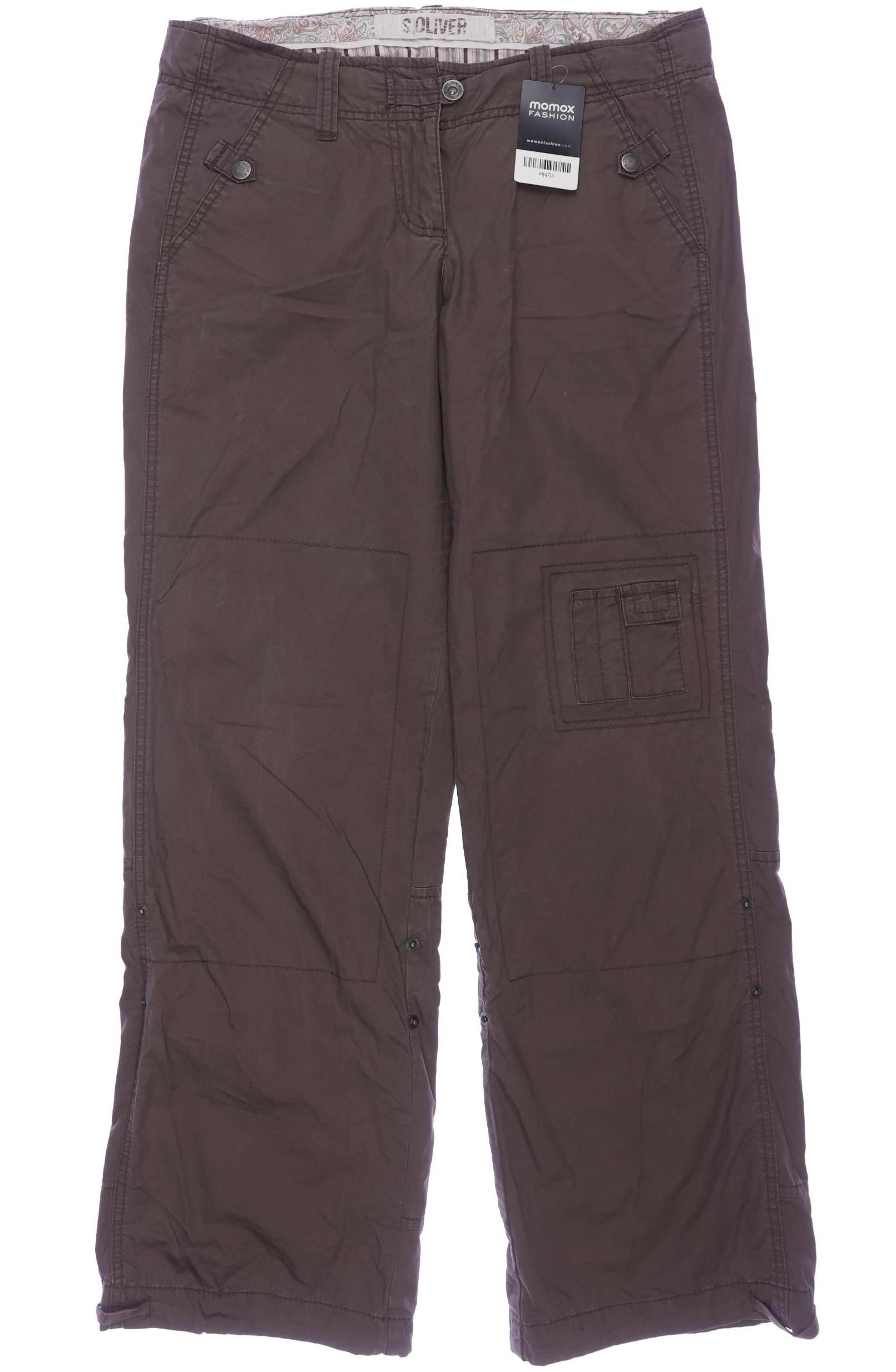 

s.Oliver Damen Stoffhose, braun, Gr. 40