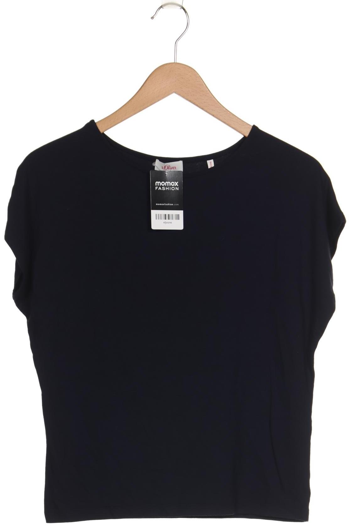 

s.Oliver Damen T-Shirt, marineblau, Gr. 34
