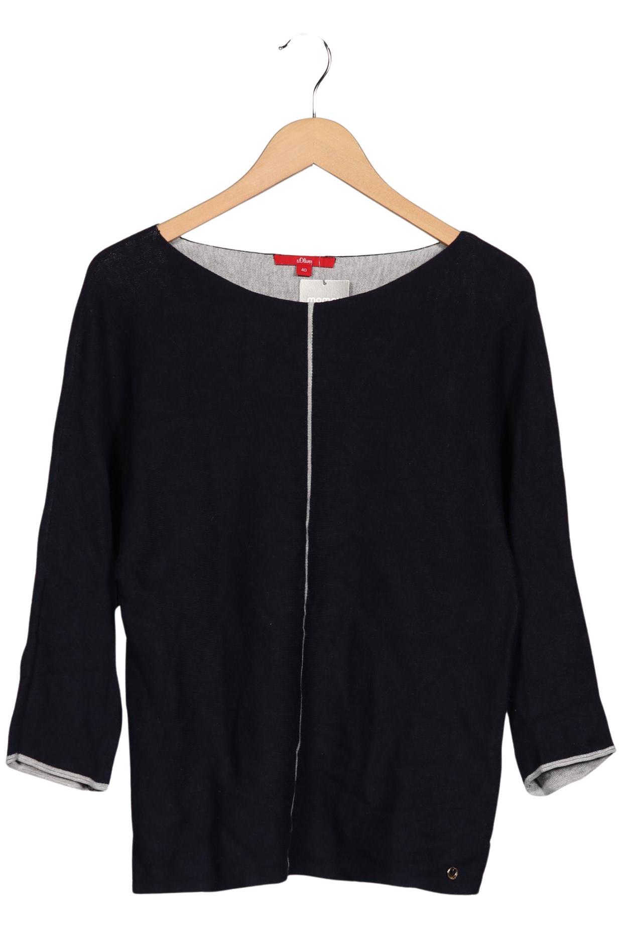 

s.Oliver Damen Pullover, marineblau, Gr. 40