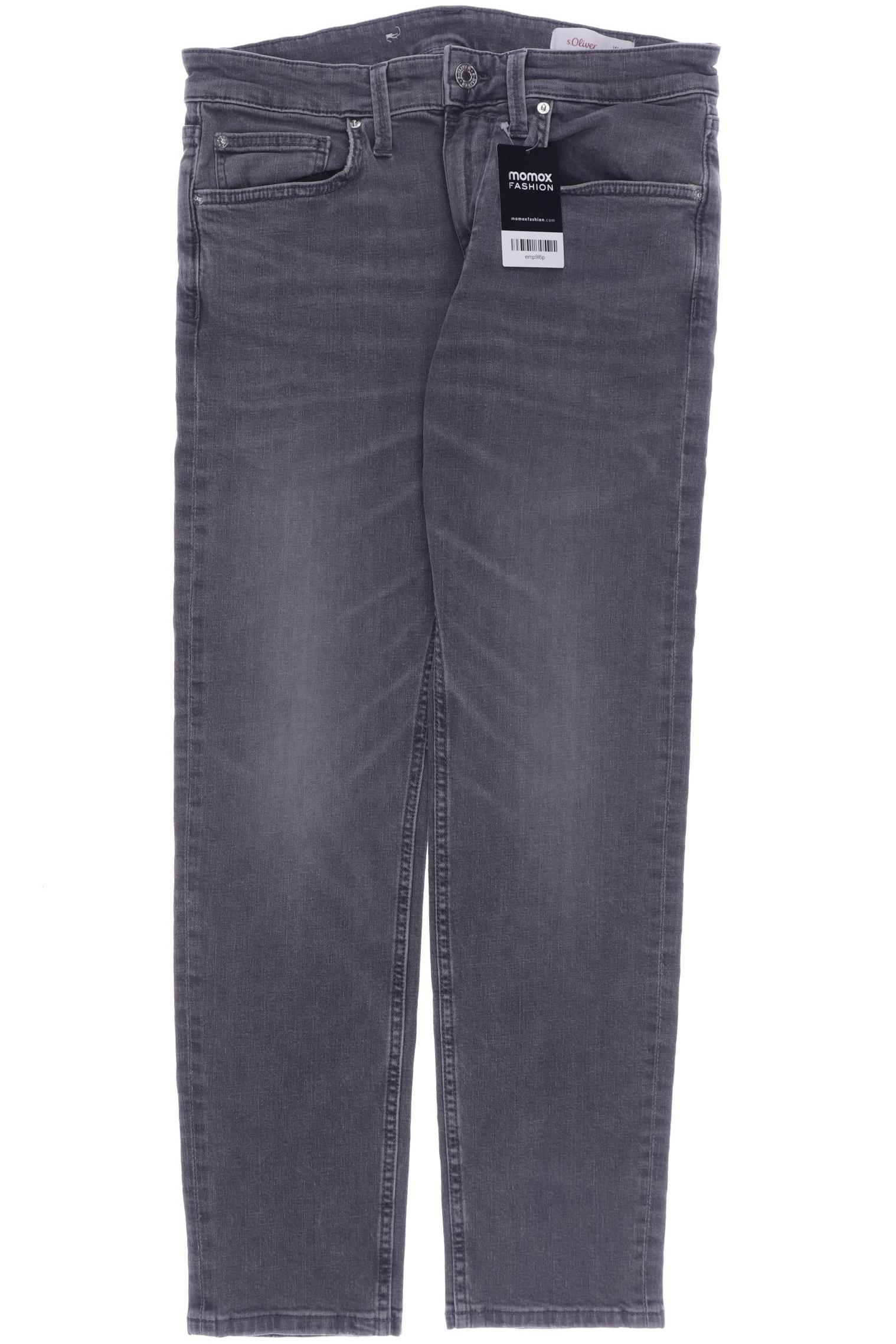 

s.Oliver Damen Jeans, grau