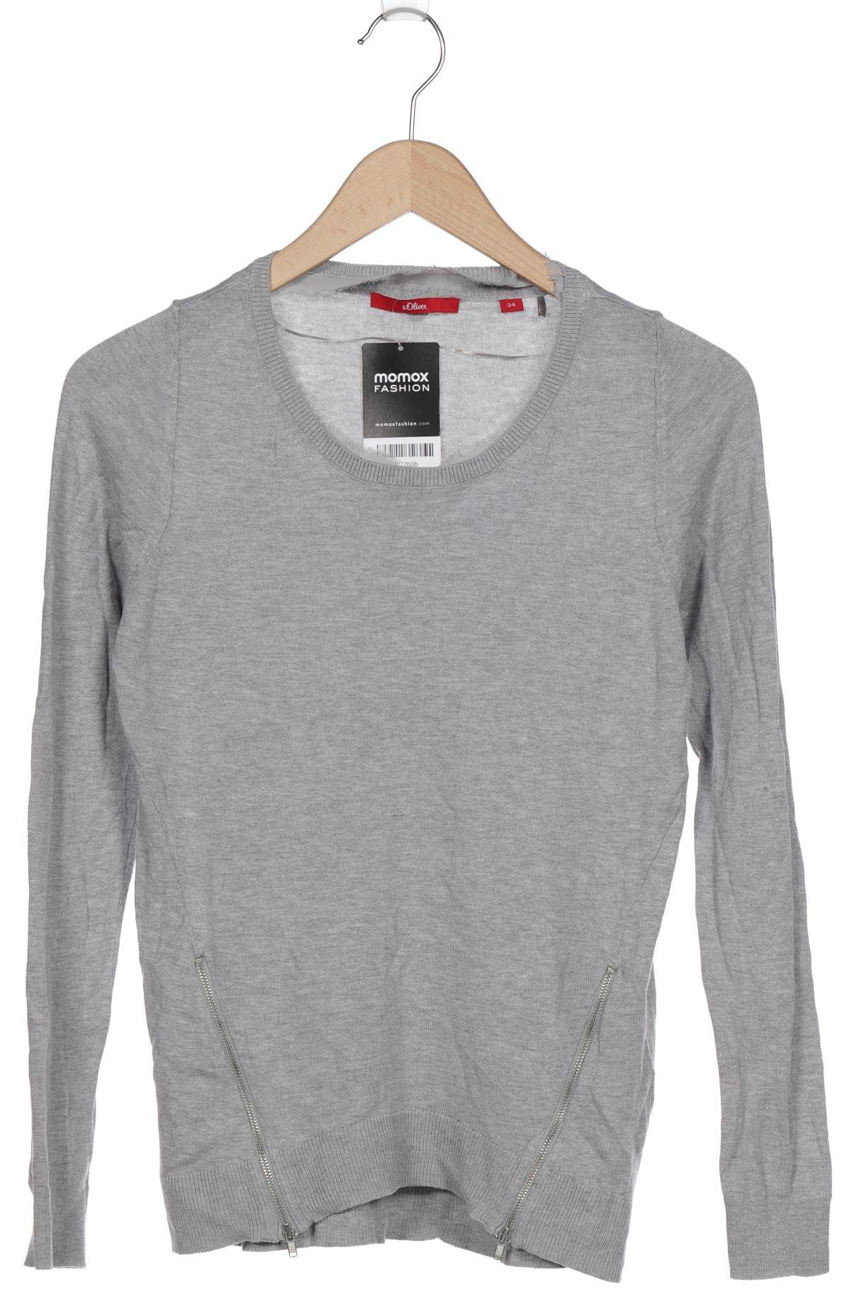 

s.Oliver Damen Pullover, grau, Gr. 34