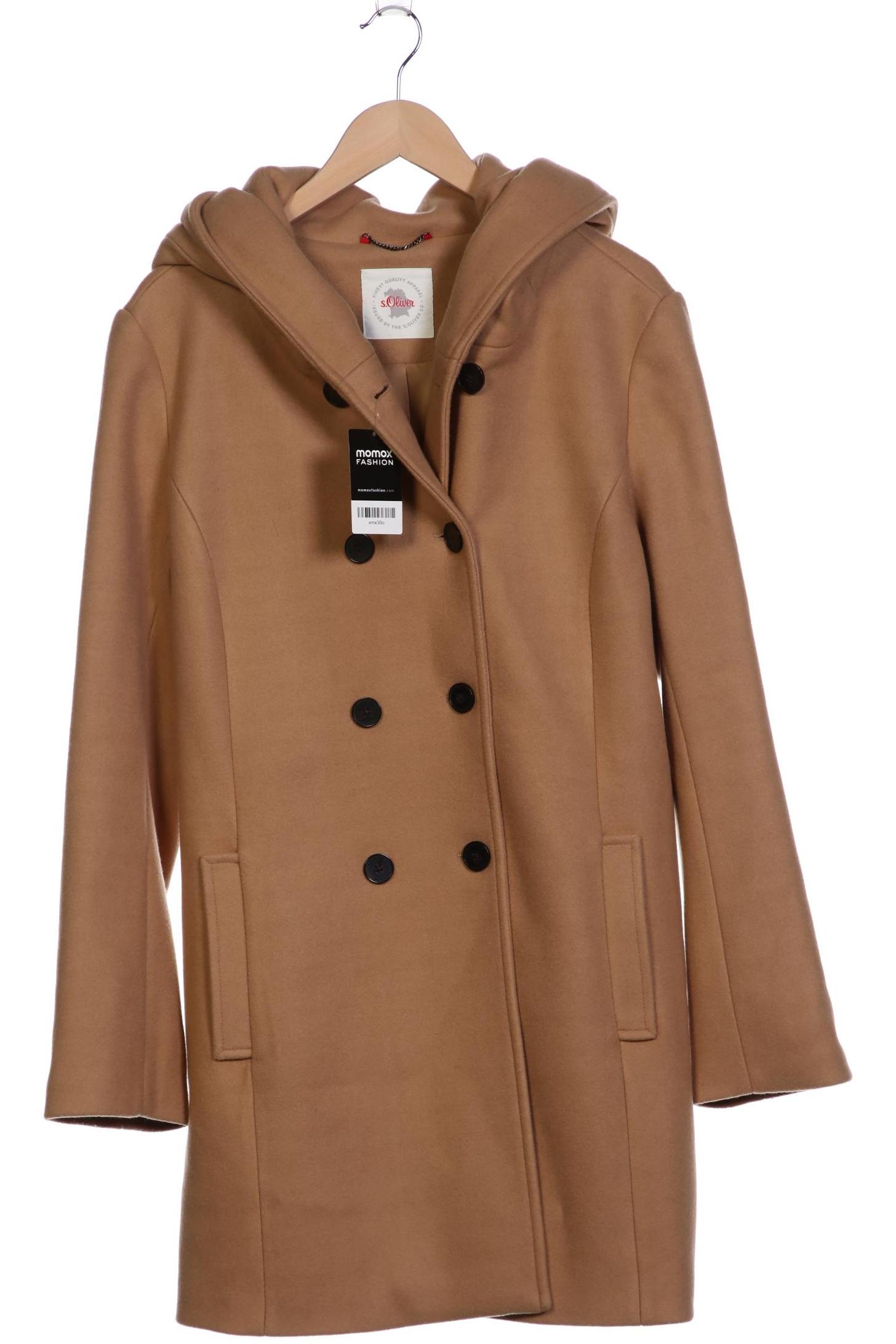 

s.Oliver Damen Mantel, beige, Gr. 44