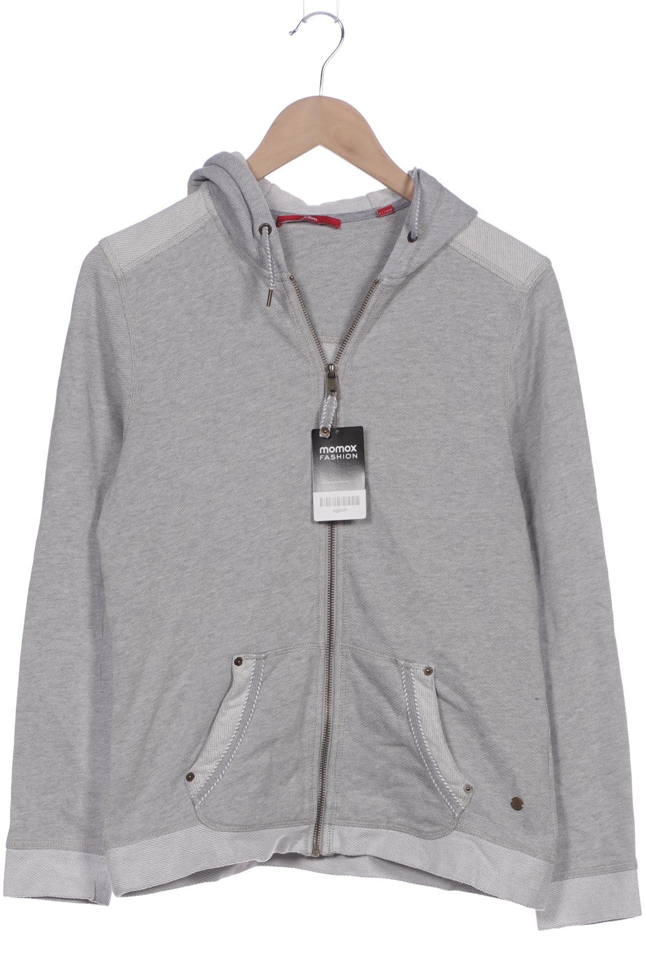 

s.Oliver Damen Kapuzenpullover, grau, Gr. 38