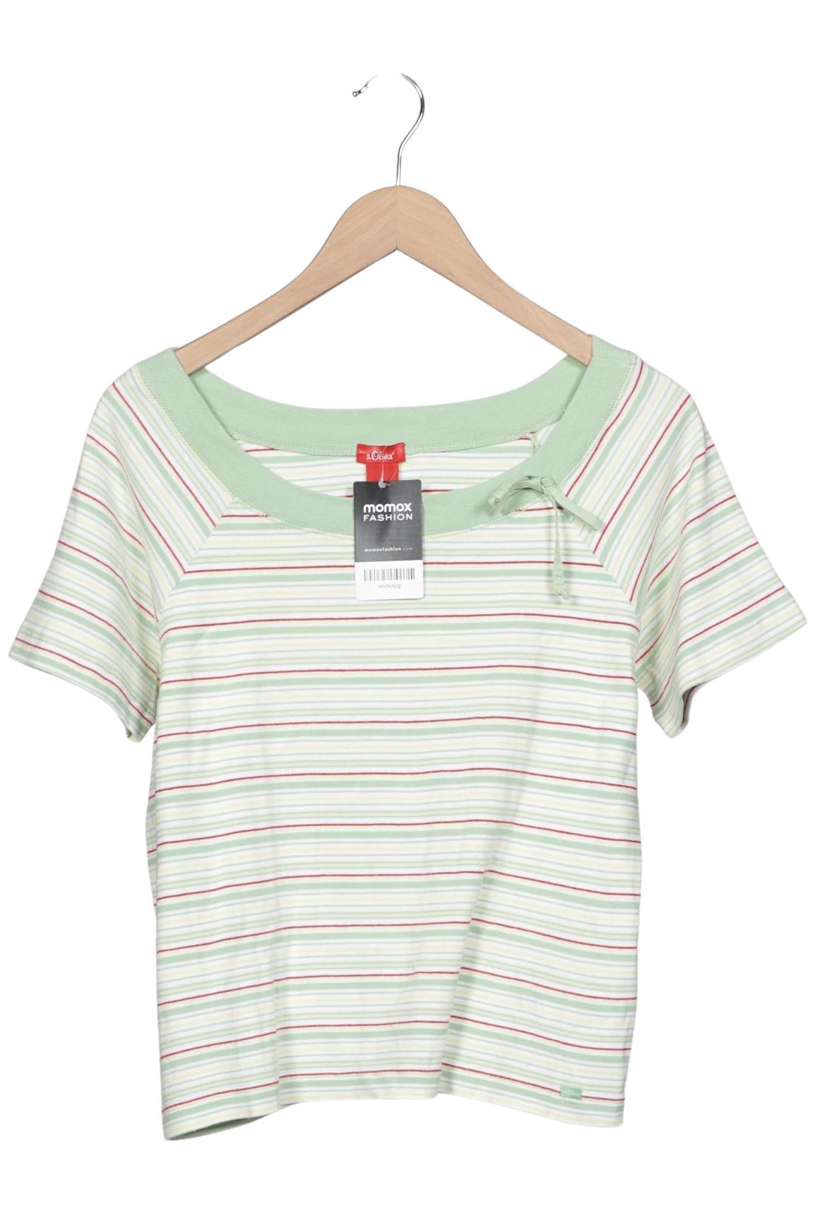 

s.Oliver Damen T-Shirt, hellgrün, Gr. 38