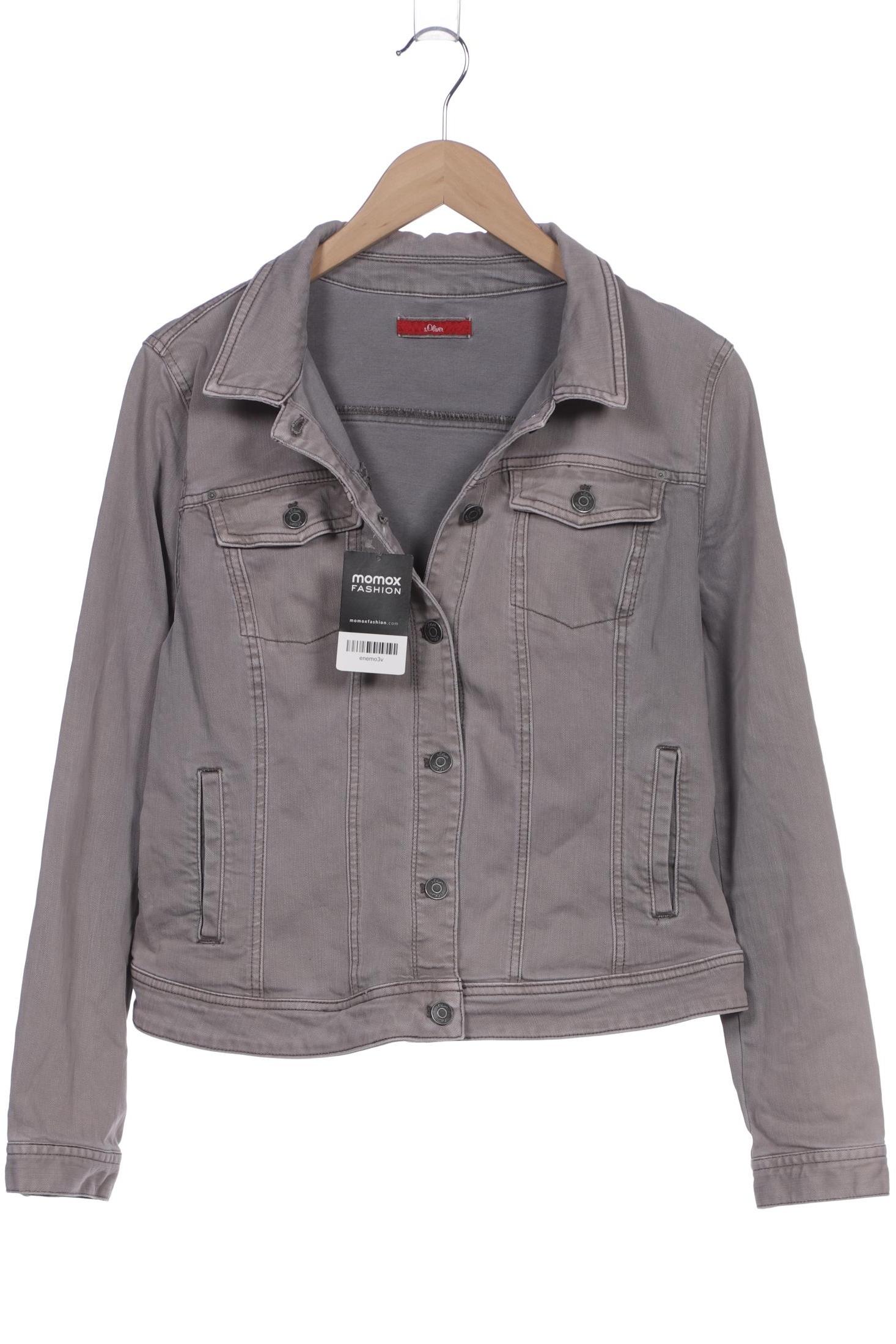 

s.Oliver Damen Jacke, grau, Gr. 42