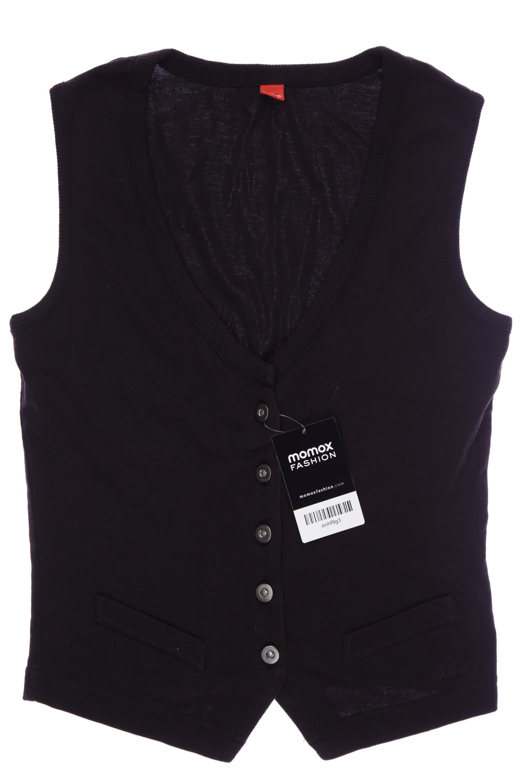 

s.Oliver Damen Weste, braun, Gr. 34
