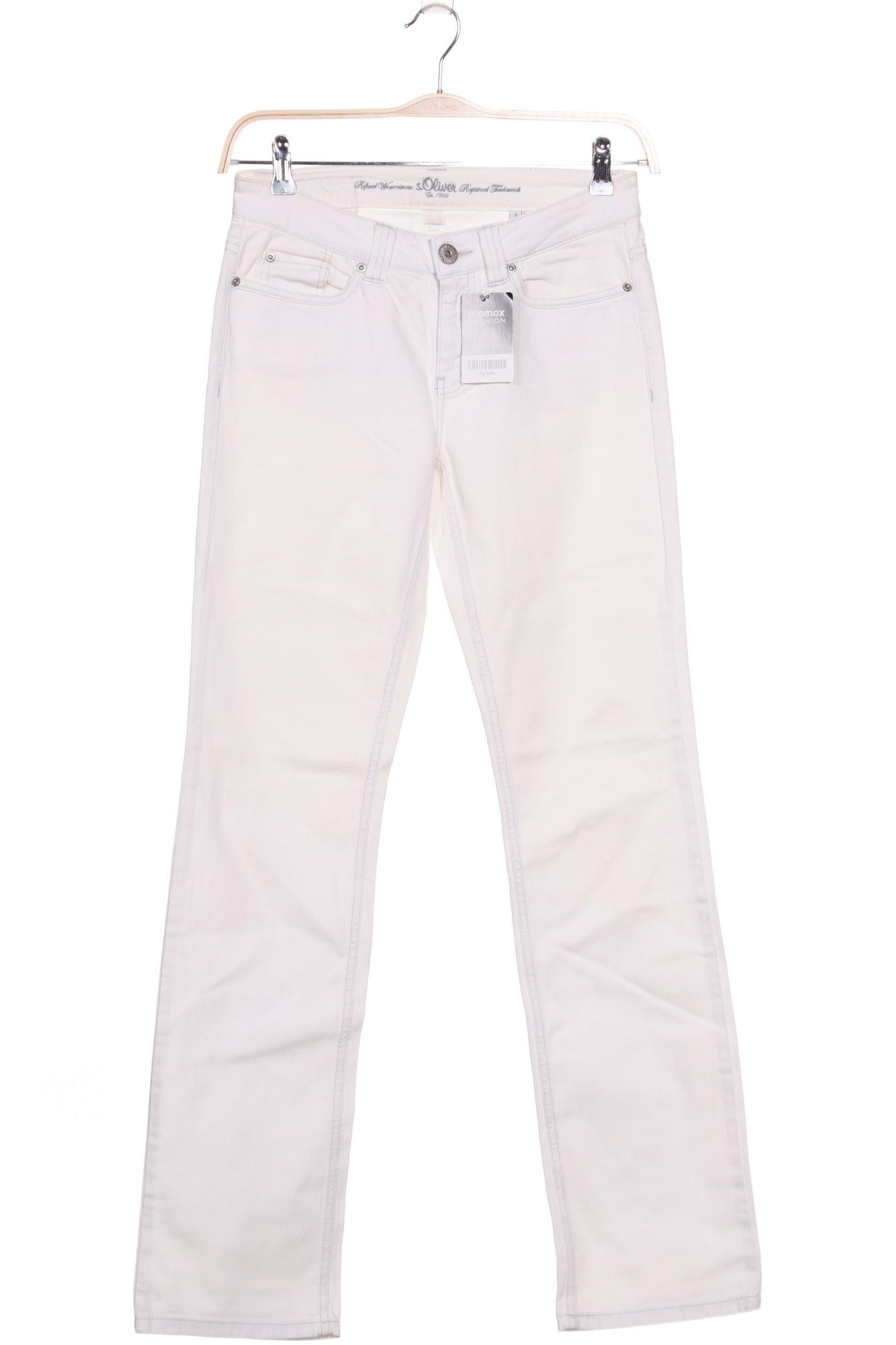 

s.Oliver Damen Jeans, weiß, Gr. 38