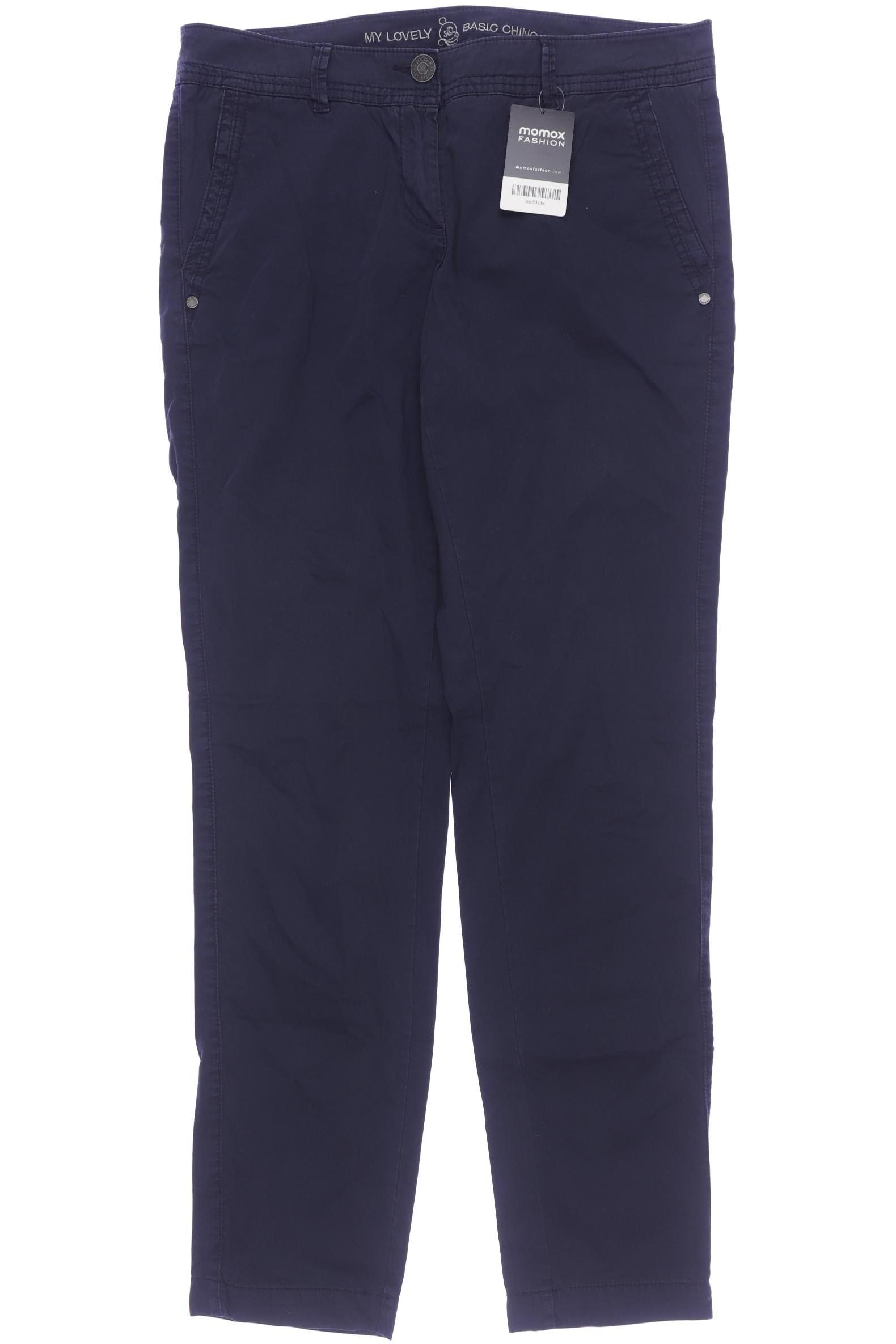 

s.Oliver Damen Stoffhose, marineblau, Gr. 33