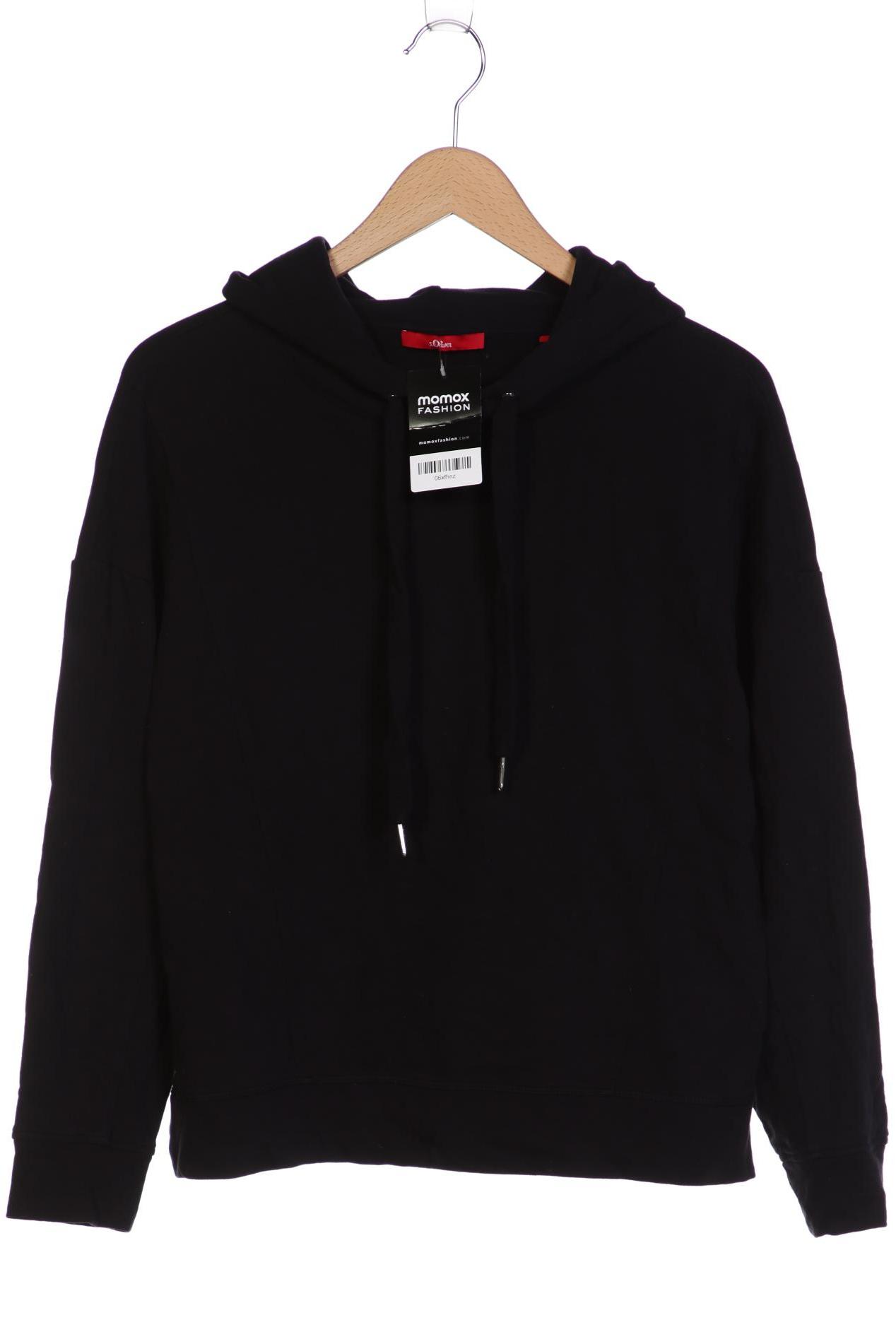 

s.Oliver Damen Kapuzenpullover, schwarz