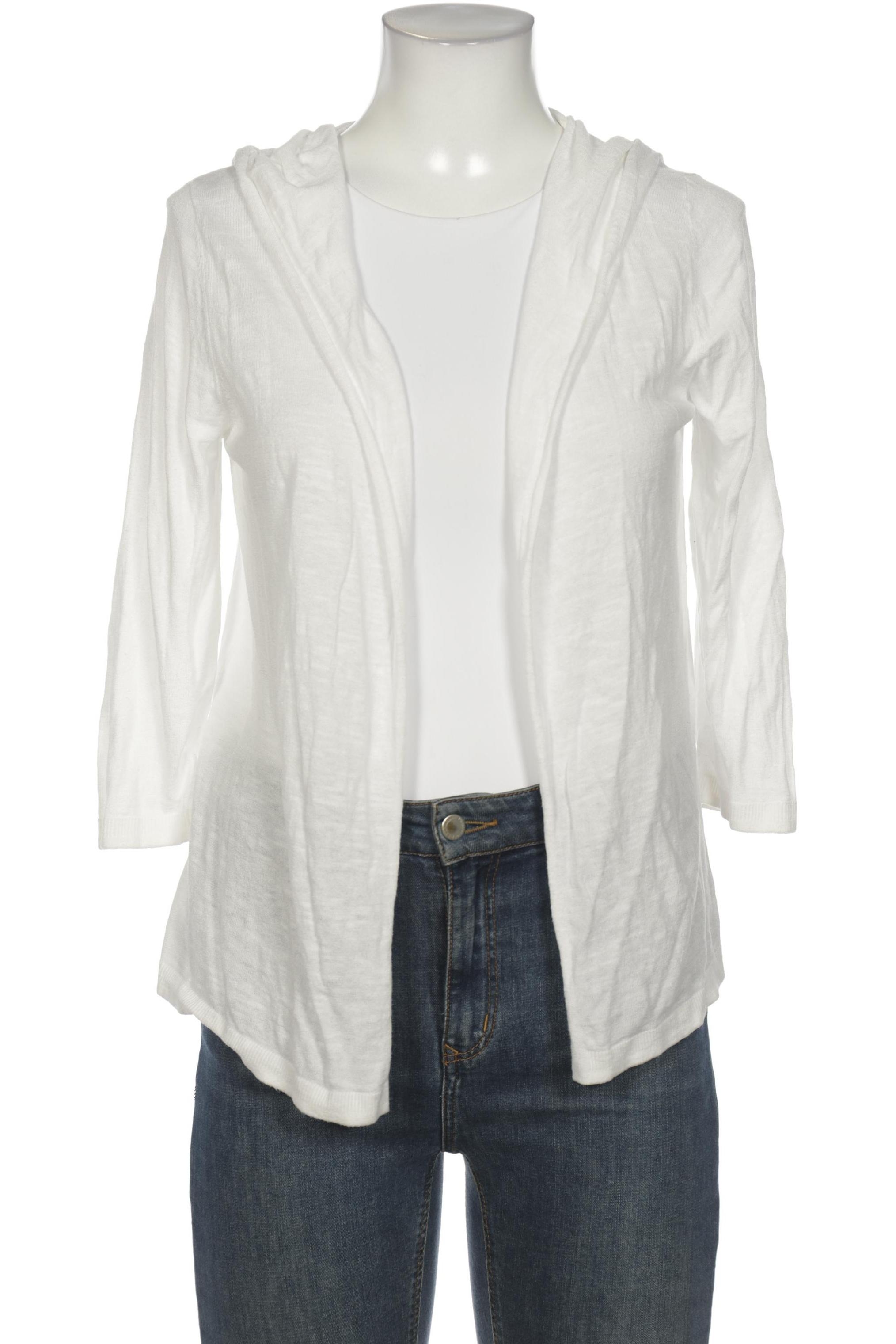 

s.Oliver Damen Strickjacke, weiß, Gr. 38