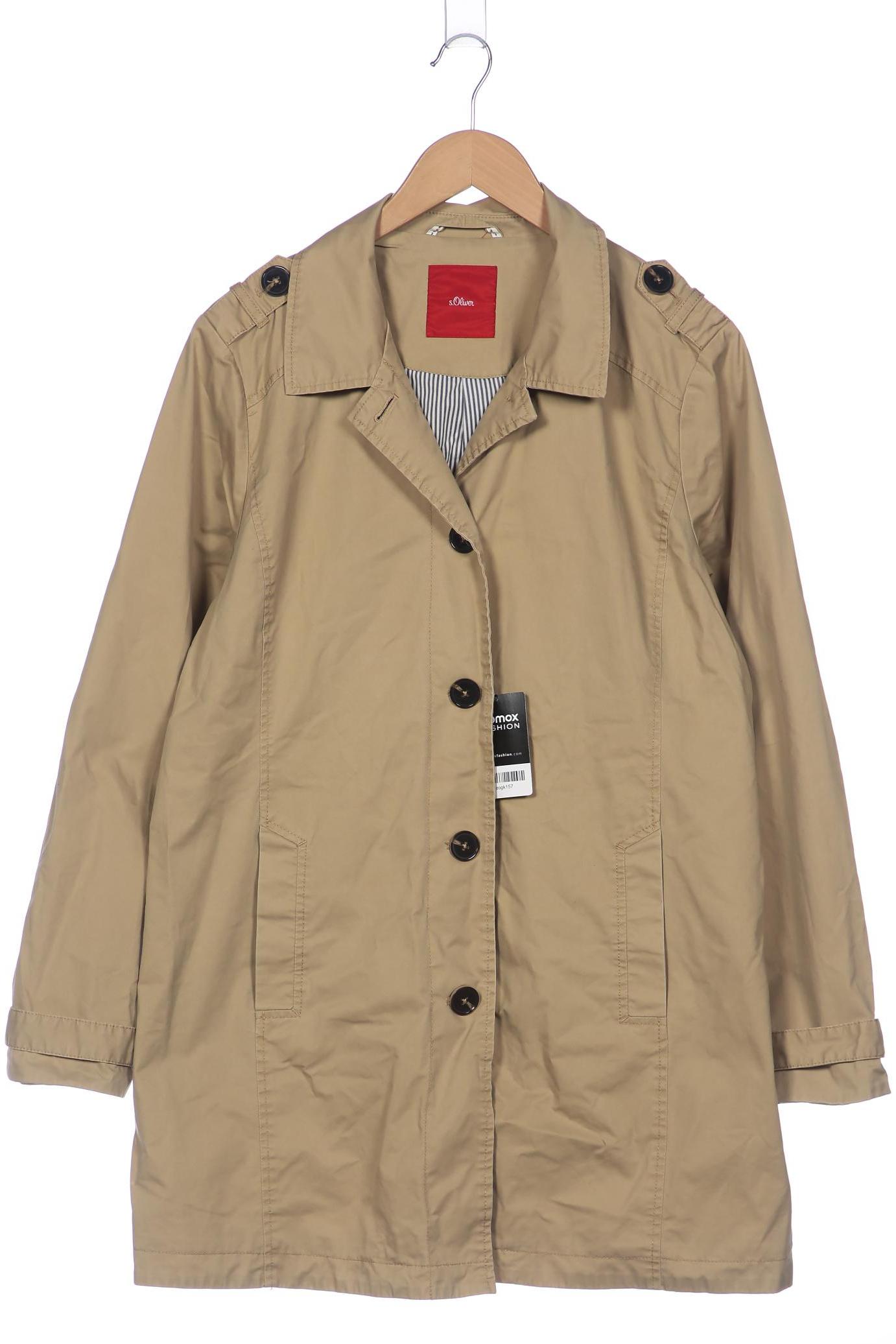 

s.Oliver Damen Mantel, braun, Gr. 44