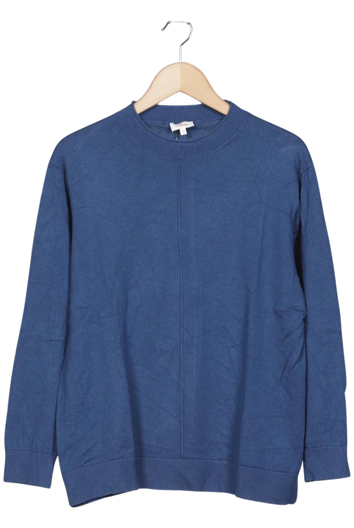 

s.Oliver Damen Pullover, blau, Gr. 44