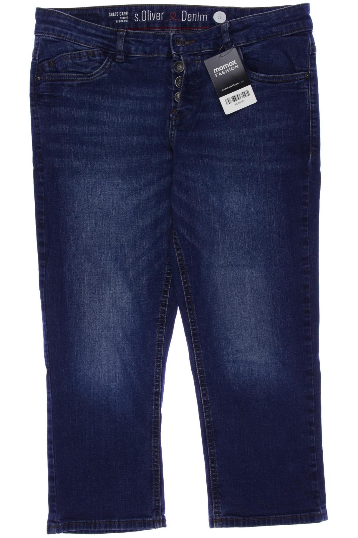 

s.Oliver Damen Shorts, blau, Gr. 38