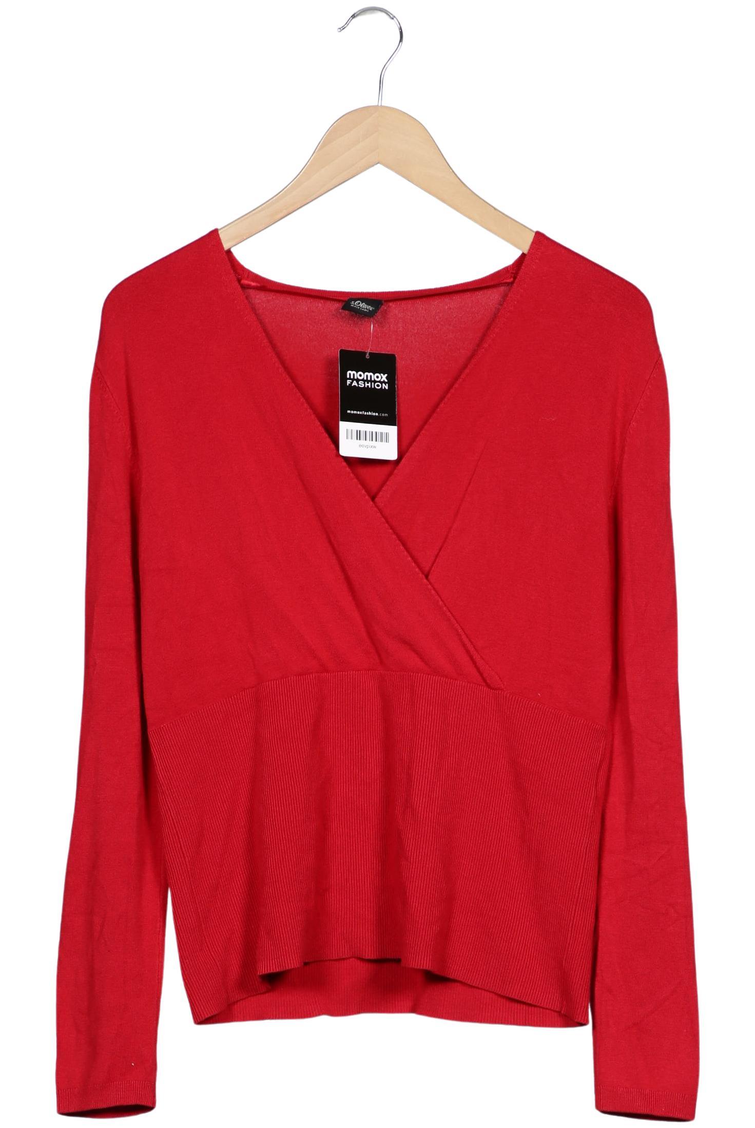 

s.Oliver Damen Pullover, rot, Gr. 42
