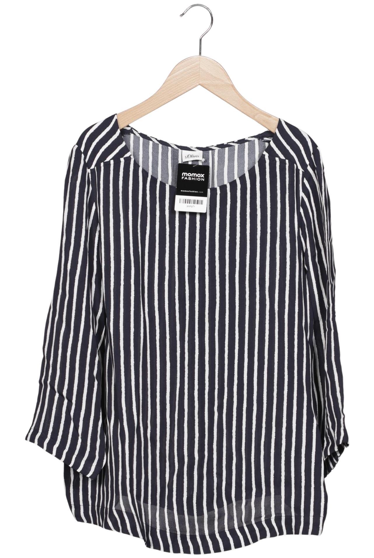 

s.Oliver Damen Bluse, marineblau, Gr. 40