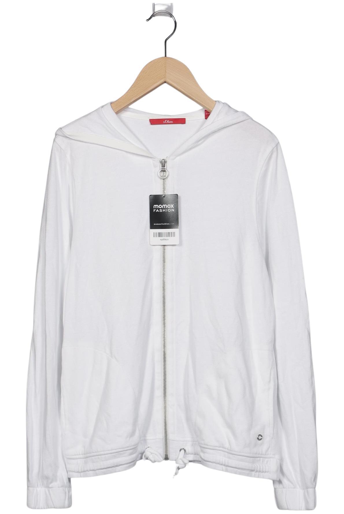

s.Oliver Damen Kapuzenpullover, weiß, Gr. 36