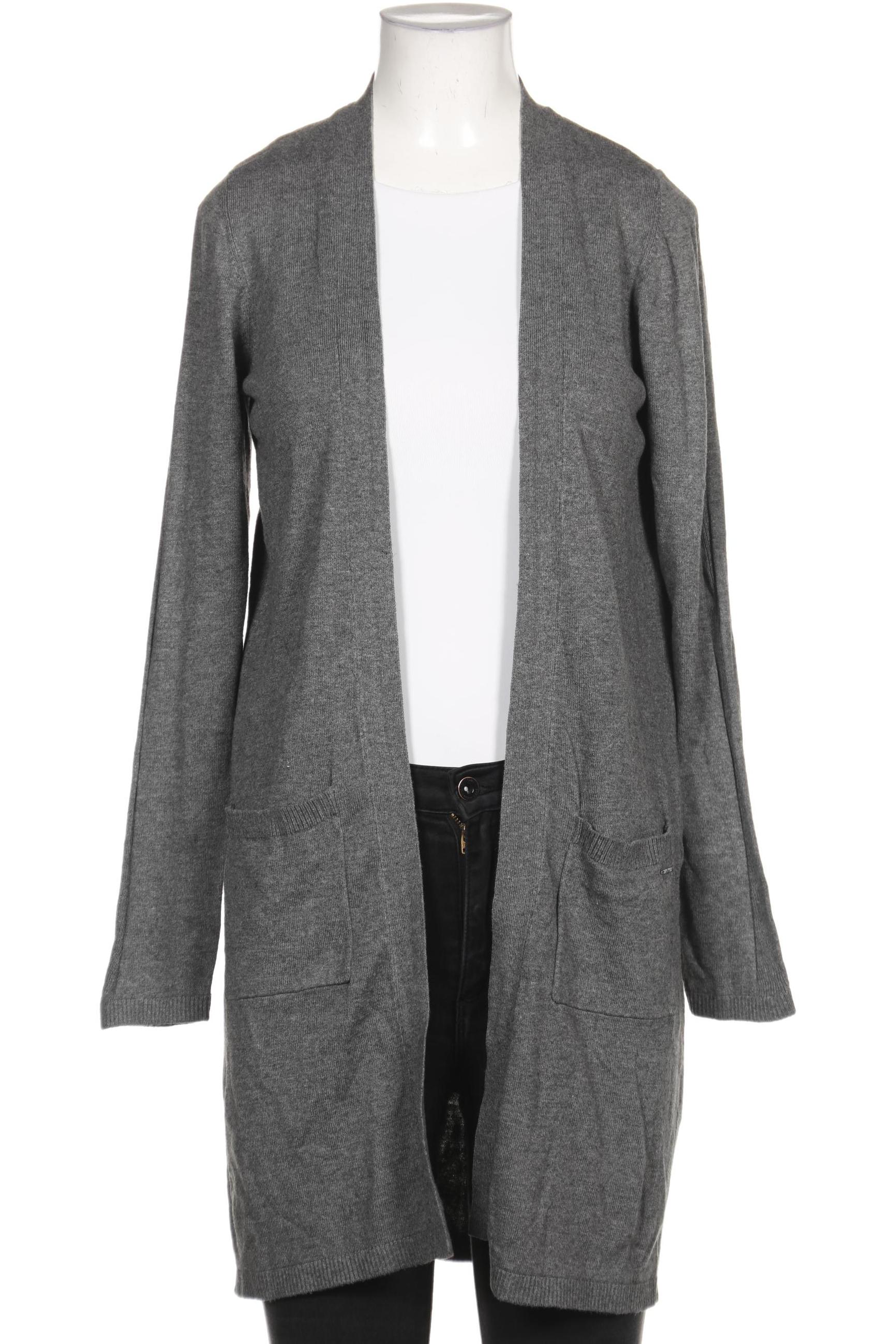 

s.Oliver Damen Strickjacke, grau, Gr. 38