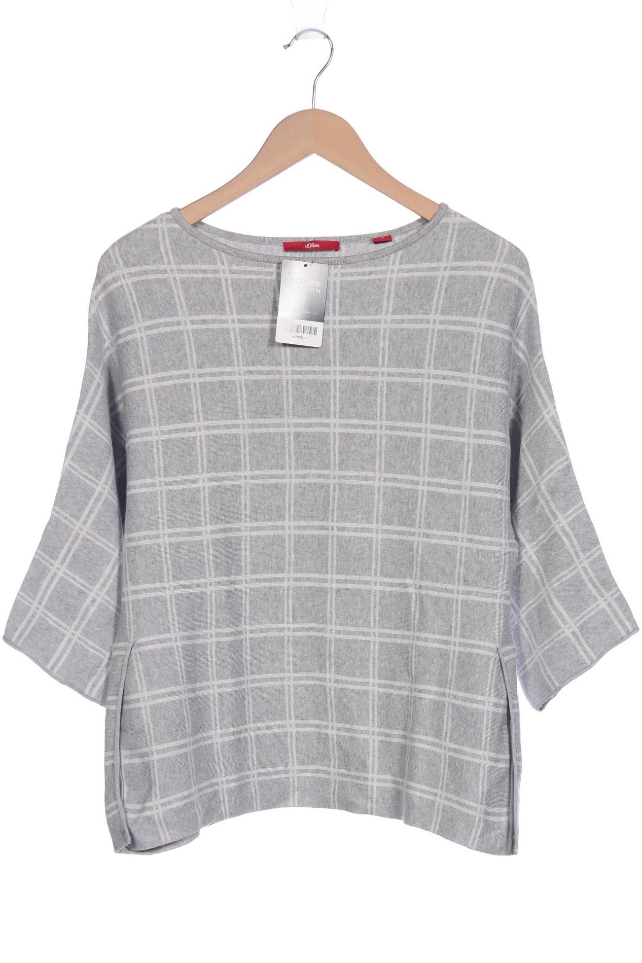 

s.Oliver Damen Pullover, grau, Gr. 38