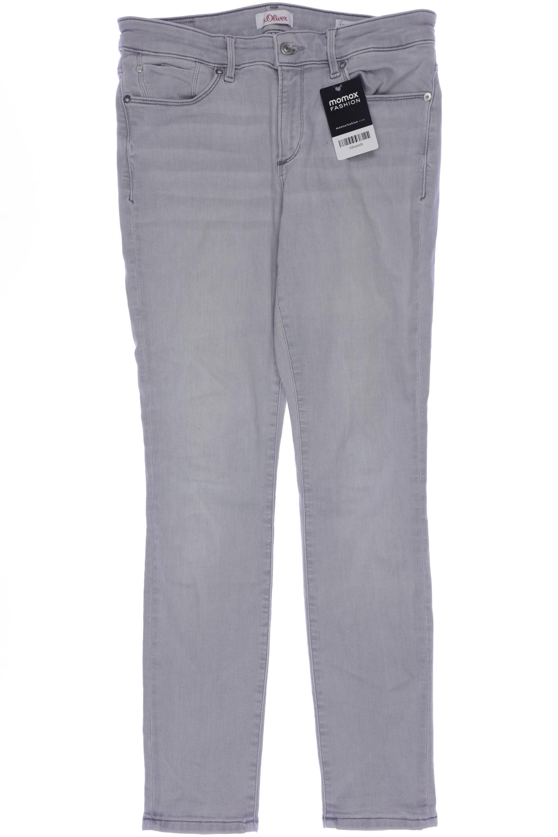 

s.Oliver Damen Jeans, grau, Gr. 38