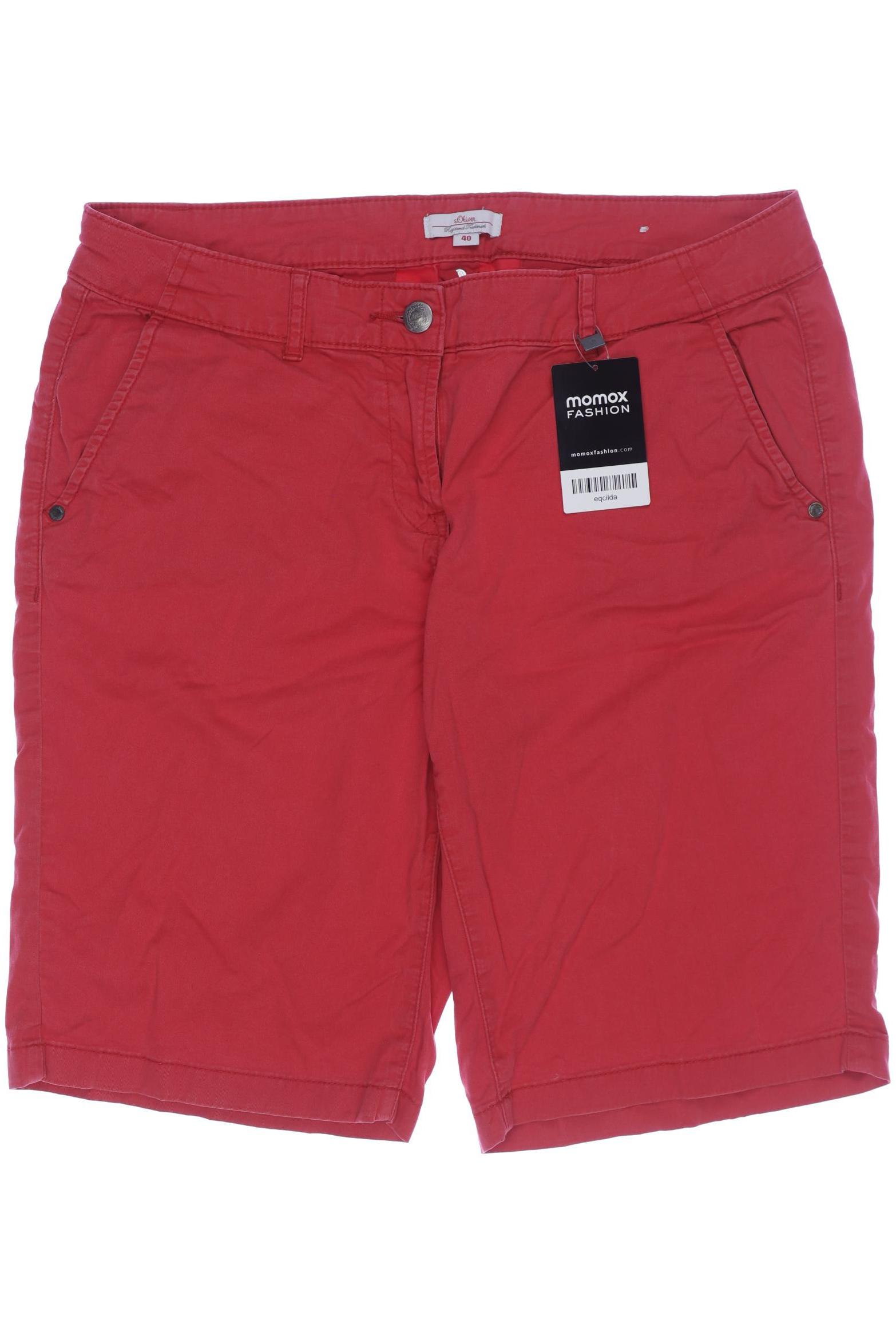 

s.Oliver Damen Shorts, rot, Gr. 40